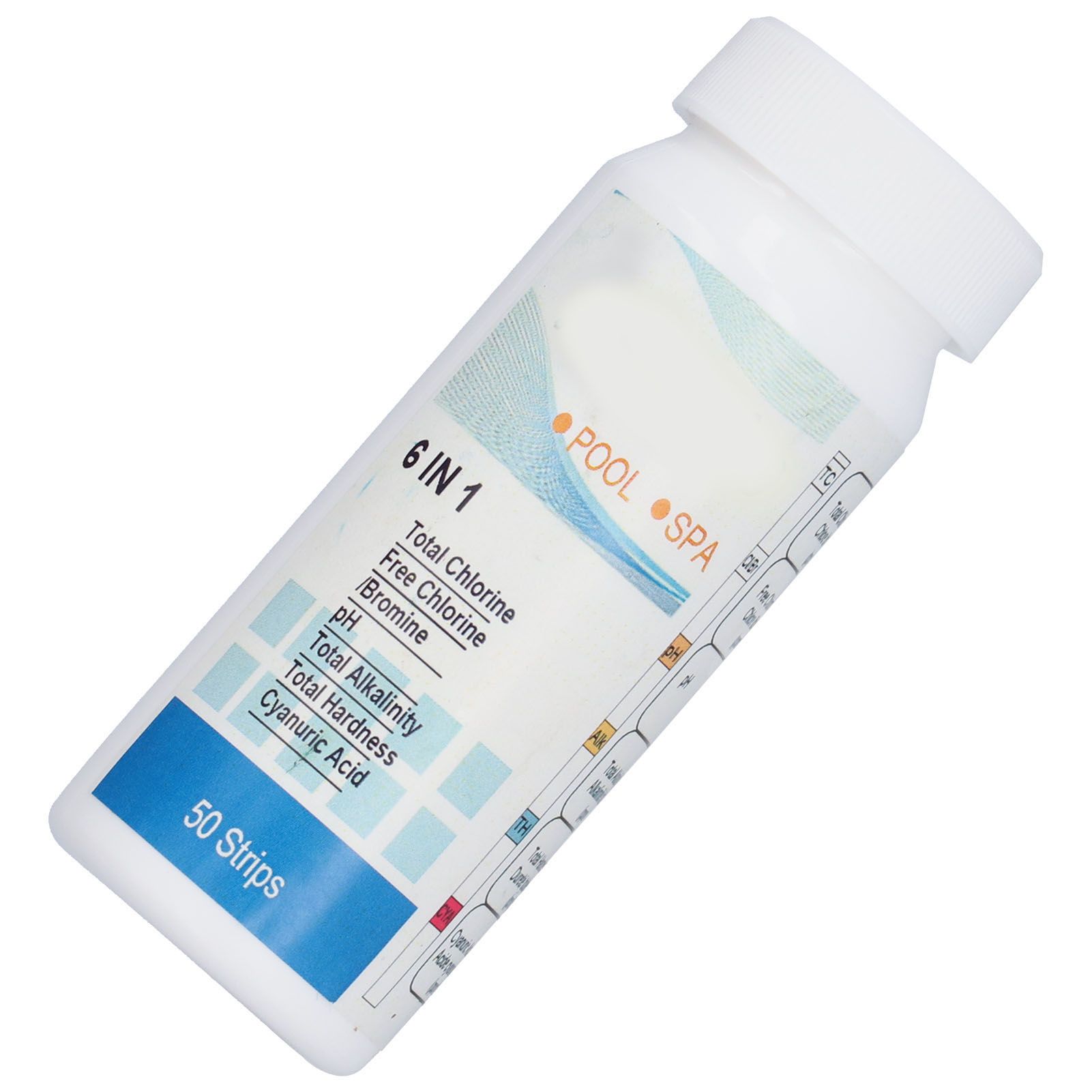 Pool Test Strips Durable Quick Portable Easy to Operate Pa Test Strips for view 5