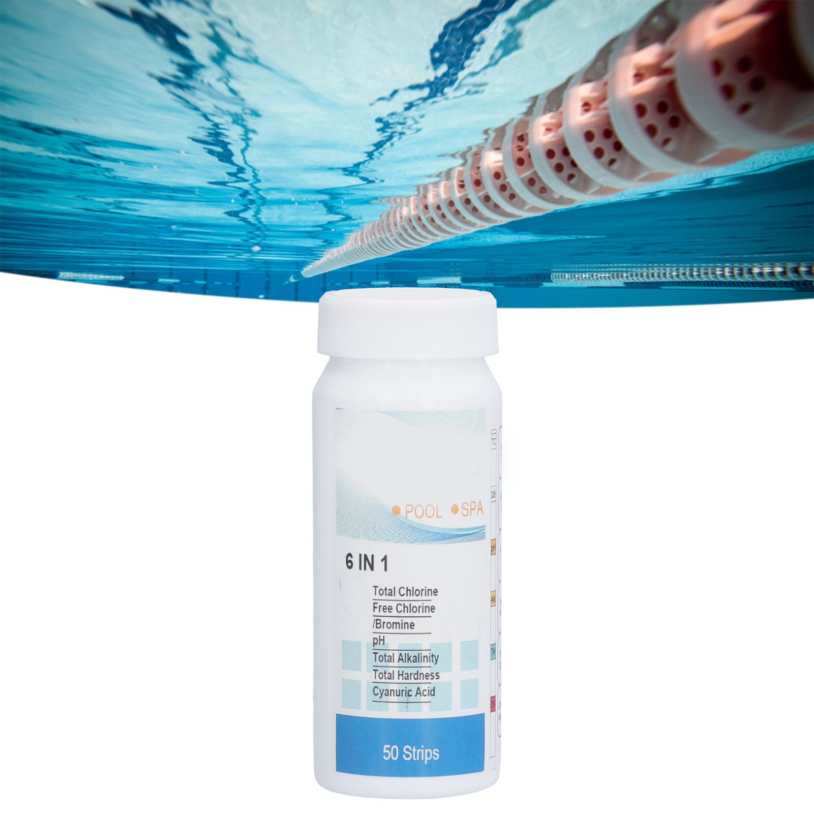 Pool Test Strips Durable Quick Portable Easy to Operate Pa Test Strips for view 11