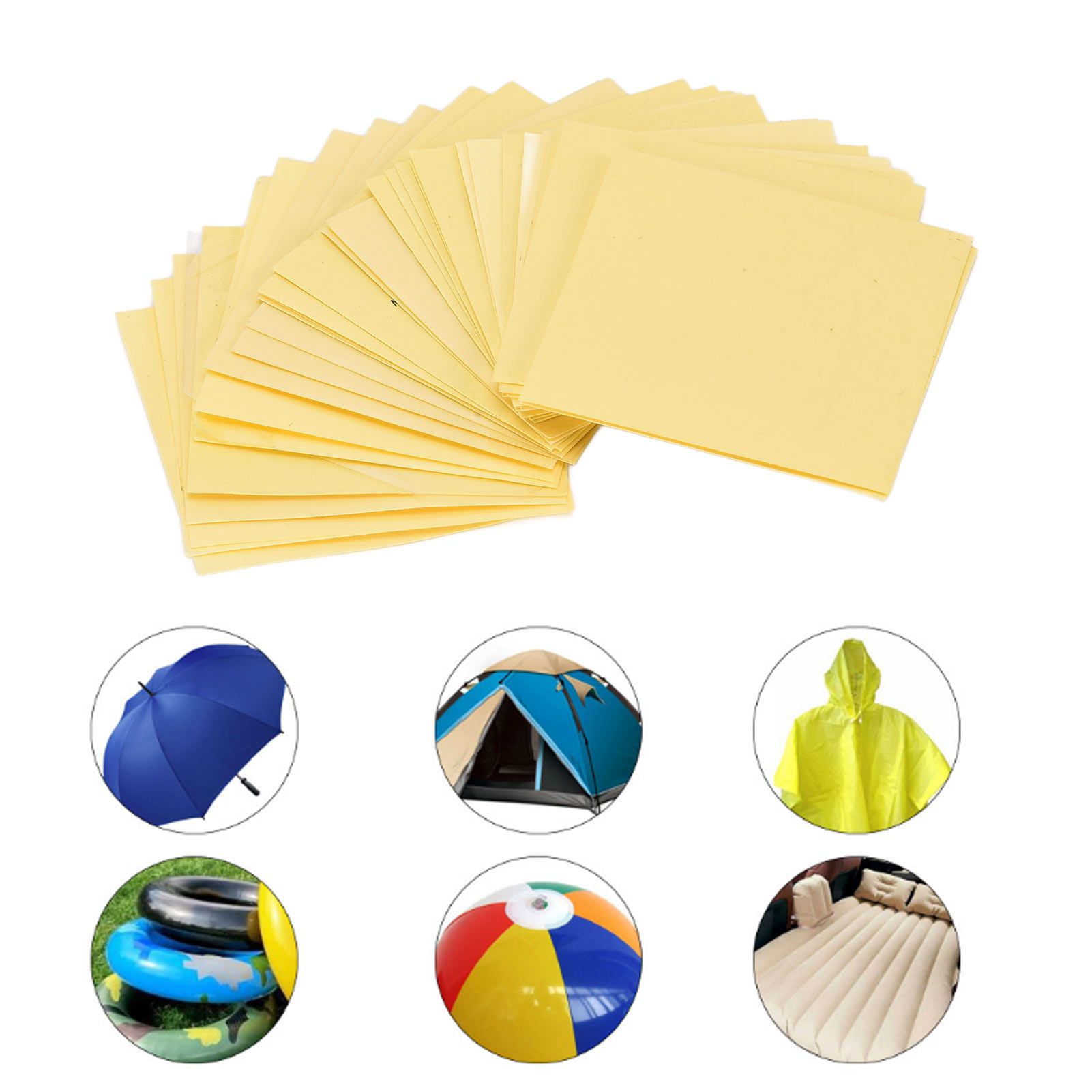 30 Pcs Self Adhesive Pool Repair Patches Kit Waterproof Repair Patches for view 11