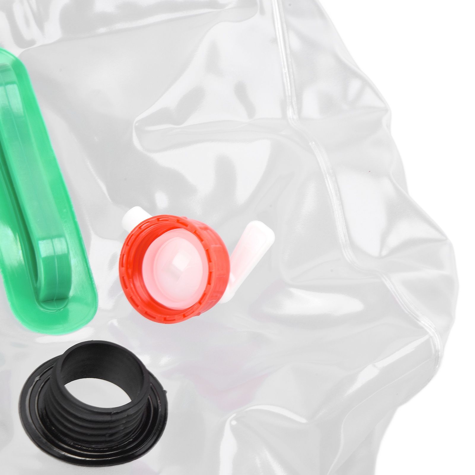 2Pcs 20L Folding Water Bucket PVC Portable Transparent Water Container with view 13