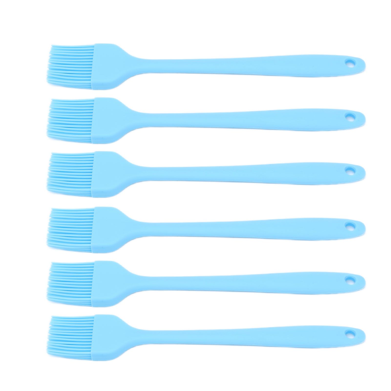 6 Pcs Cooking Brush Silicone Basting Pastry Brushes for BBQ Grill Baking view 2