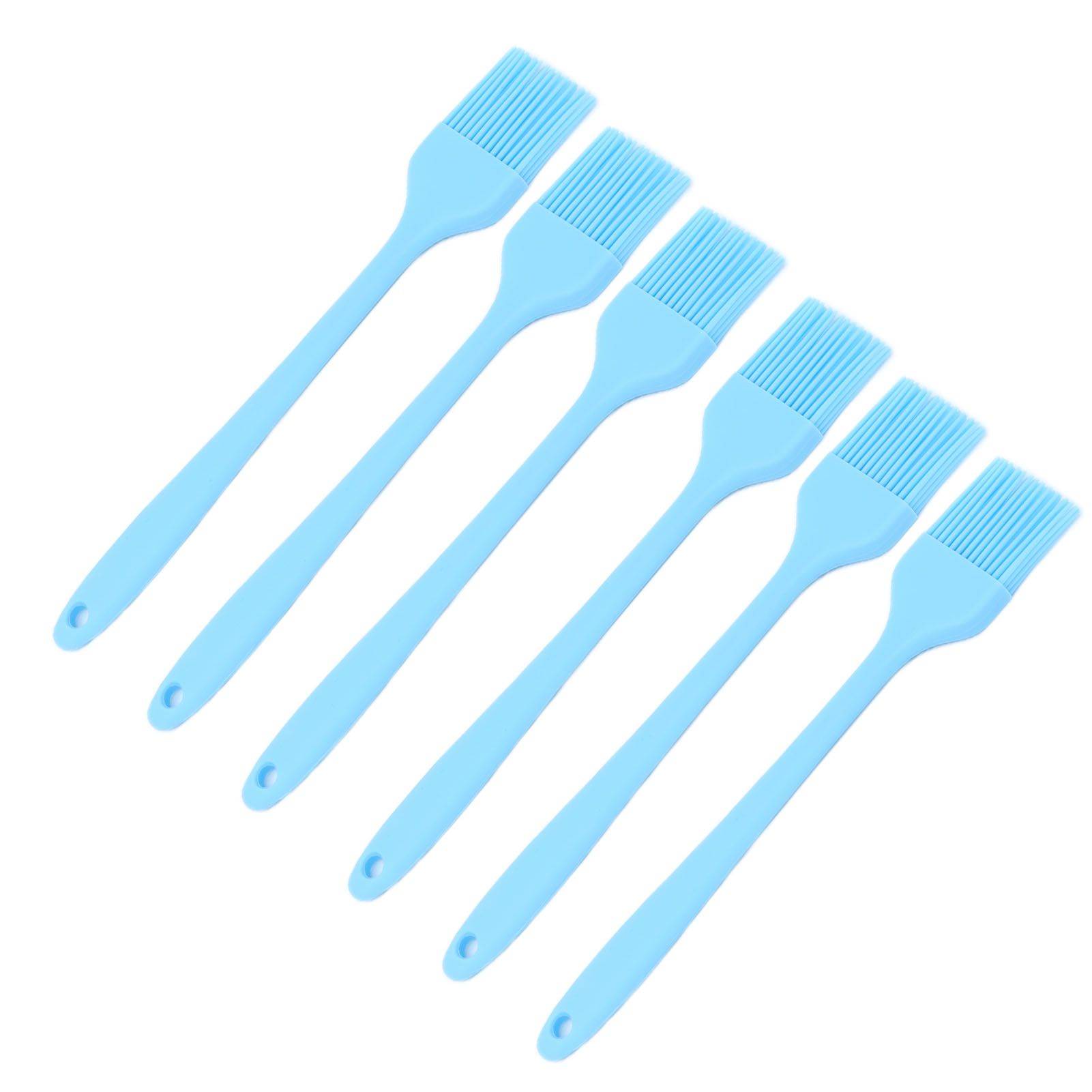 6 Pcs Cooking Brush Silicone Basting Pastry Brushes for BBQ Grill Baking view 3