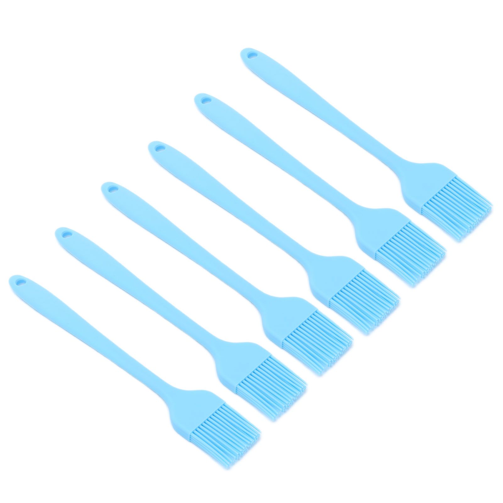 6 Pcs Cooking Brush Silicone Basting Pastry Brushes for BBQ Grill Baking view 4
