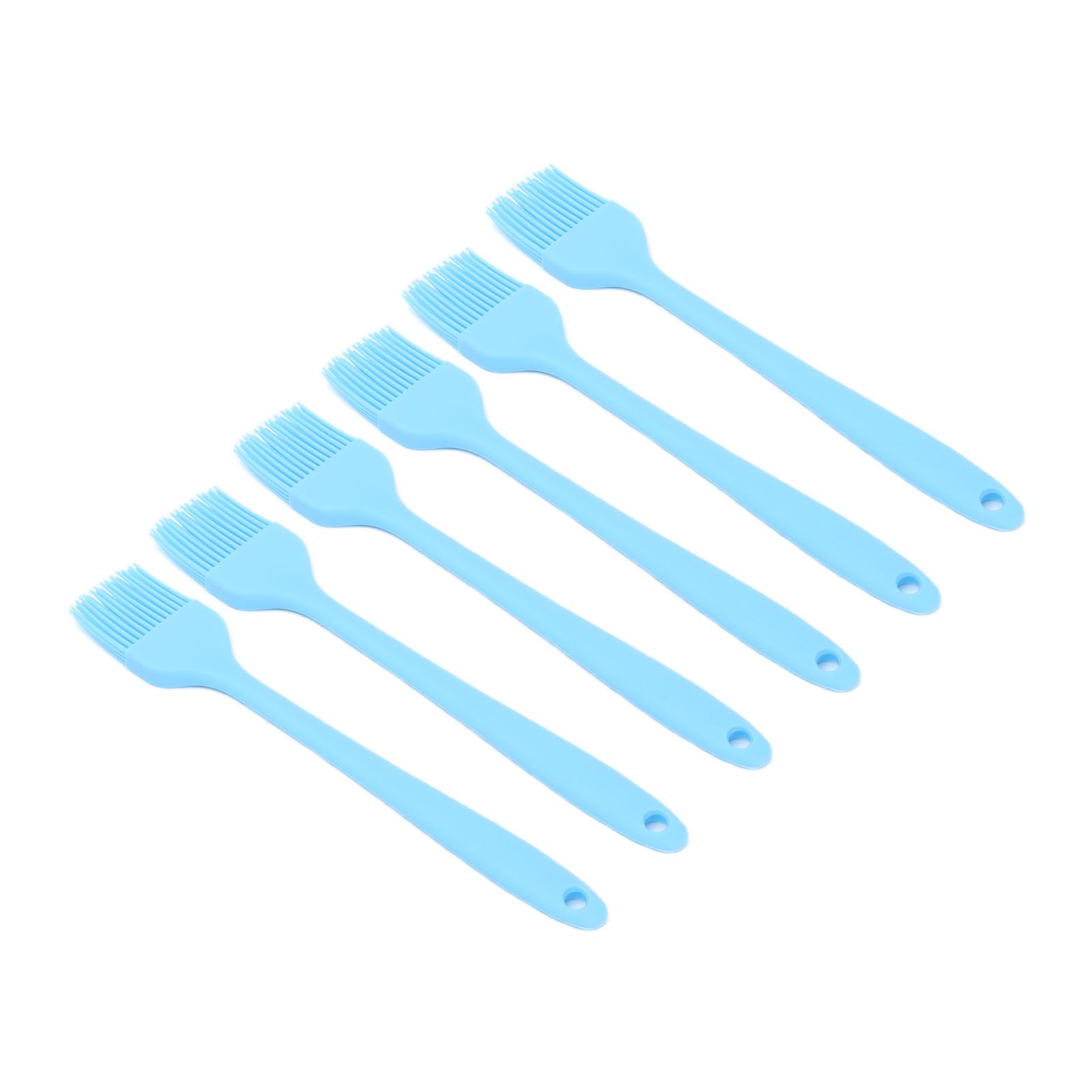 6 Pcs Cooking Brush Silicone Basting Pastry Brushes for BBQ Grill Baking view 5
