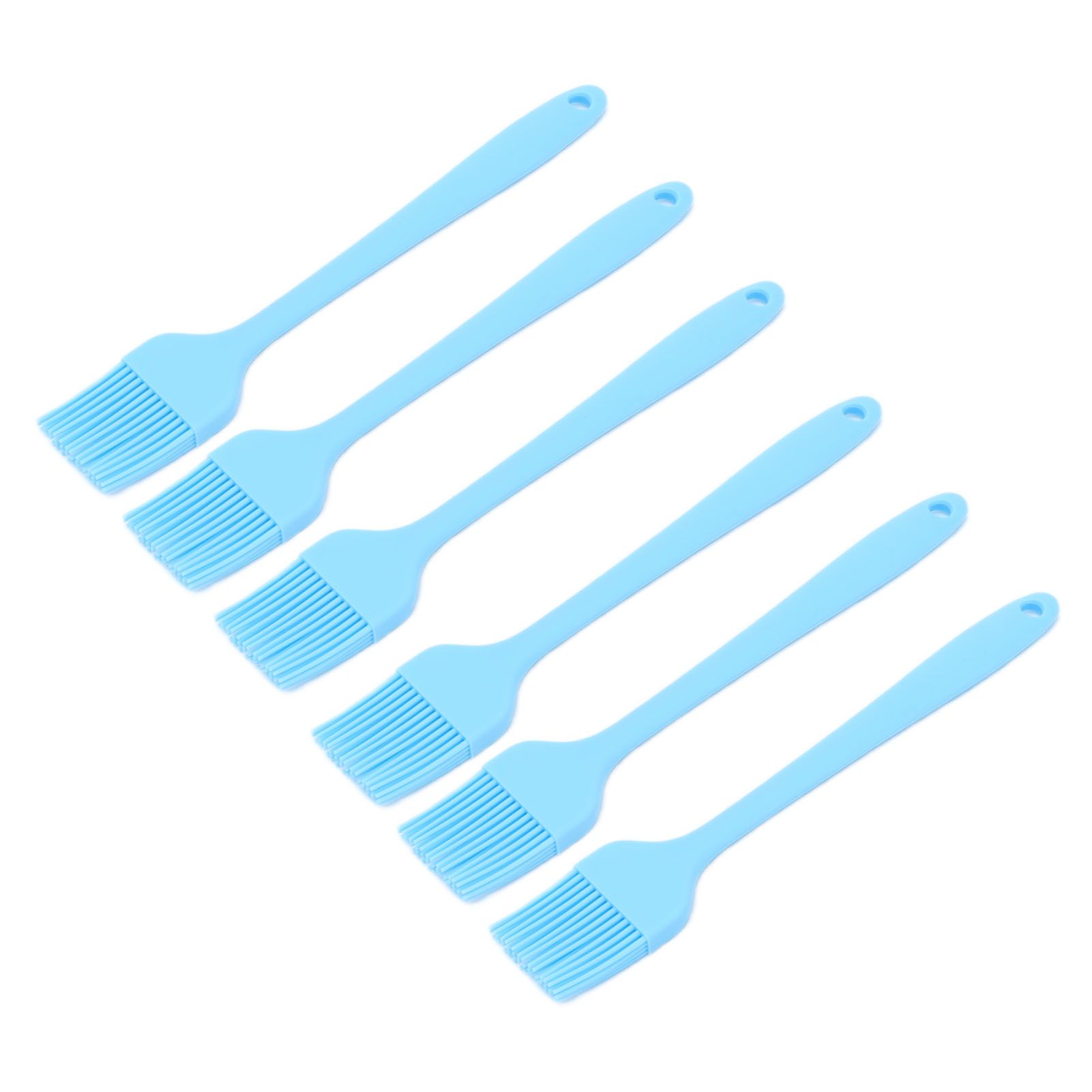6 Pcs Cooking Brush Silicone Basting Pastry Brushes for BBQ Grill Baking view 6