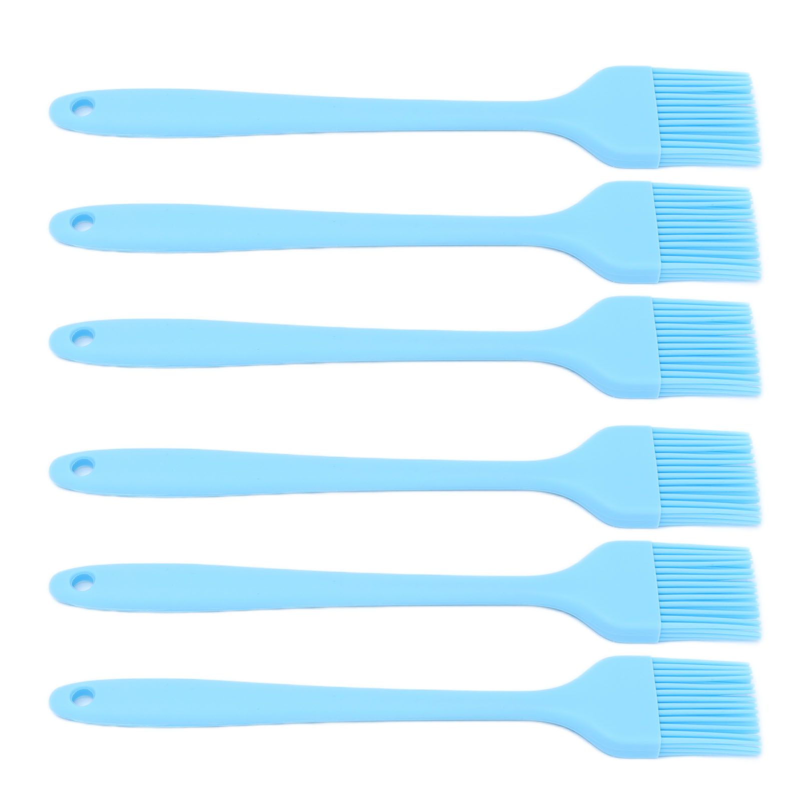 6 Pcs Cooking Brush Silicone Basting Pastry Brushes for BBQ Grill Baking view 9