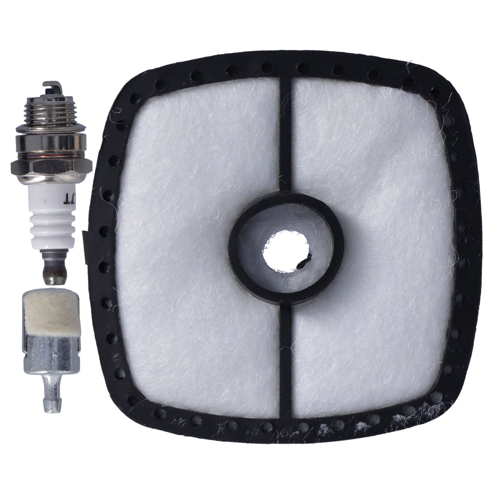 Air Filter Repower Tune Up Kit for SRM210 Oil Filter Spark Plug Kit for Lawn view 2