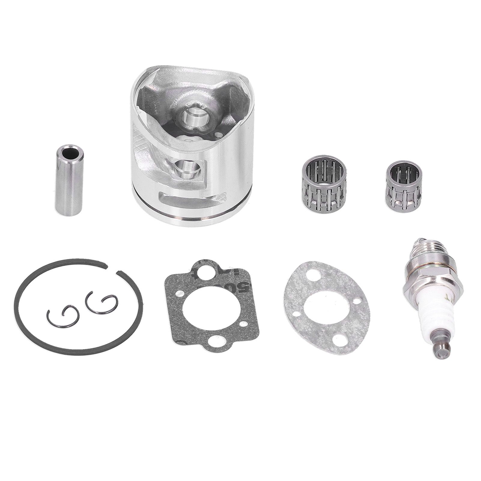44mm Cylinder Piston Ring Kit with Gasket Needle Bearing for Husqvarna 445 450 view 14