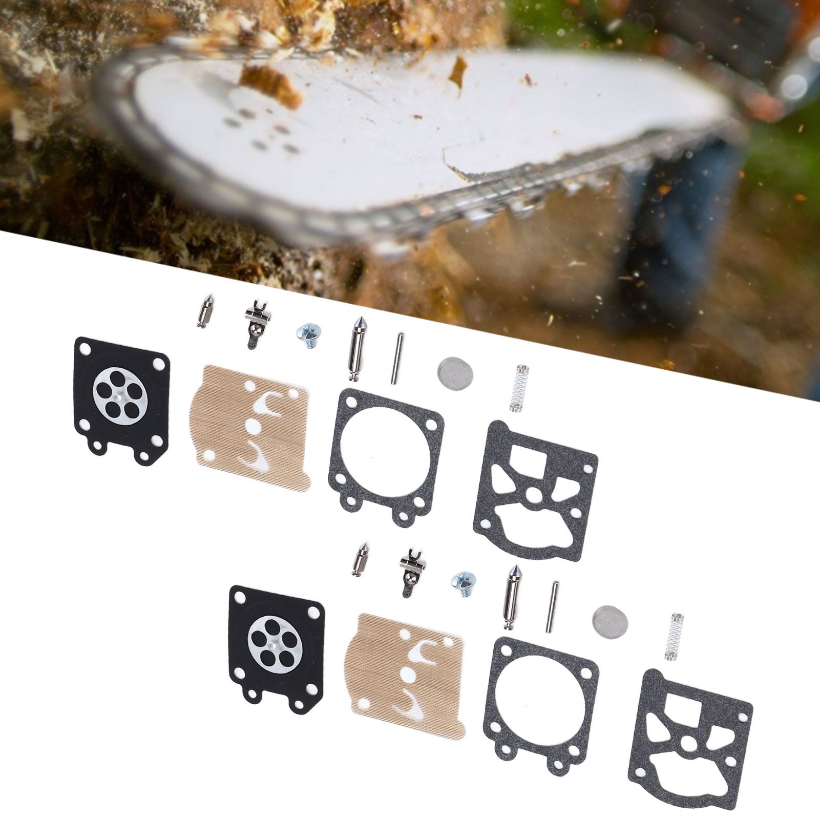 2Set Carburetor Rebuild Kit Replacement Fit for Stihl 026 MS260 024 MS240 view 11