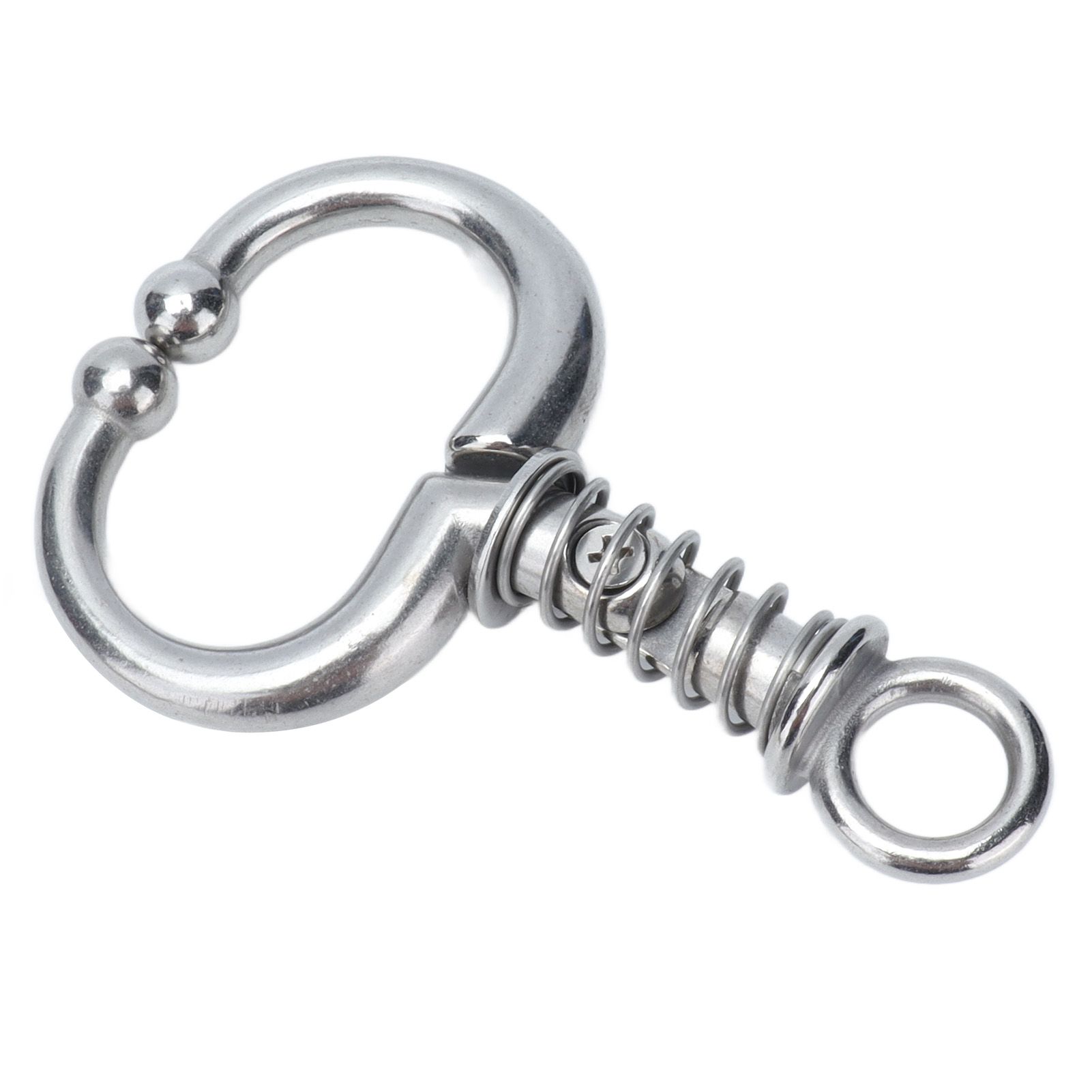 Cattle Nose Ring Stainless Steel Cattle Nose Clamp Bull Cow W Spring Nose Ring view 6