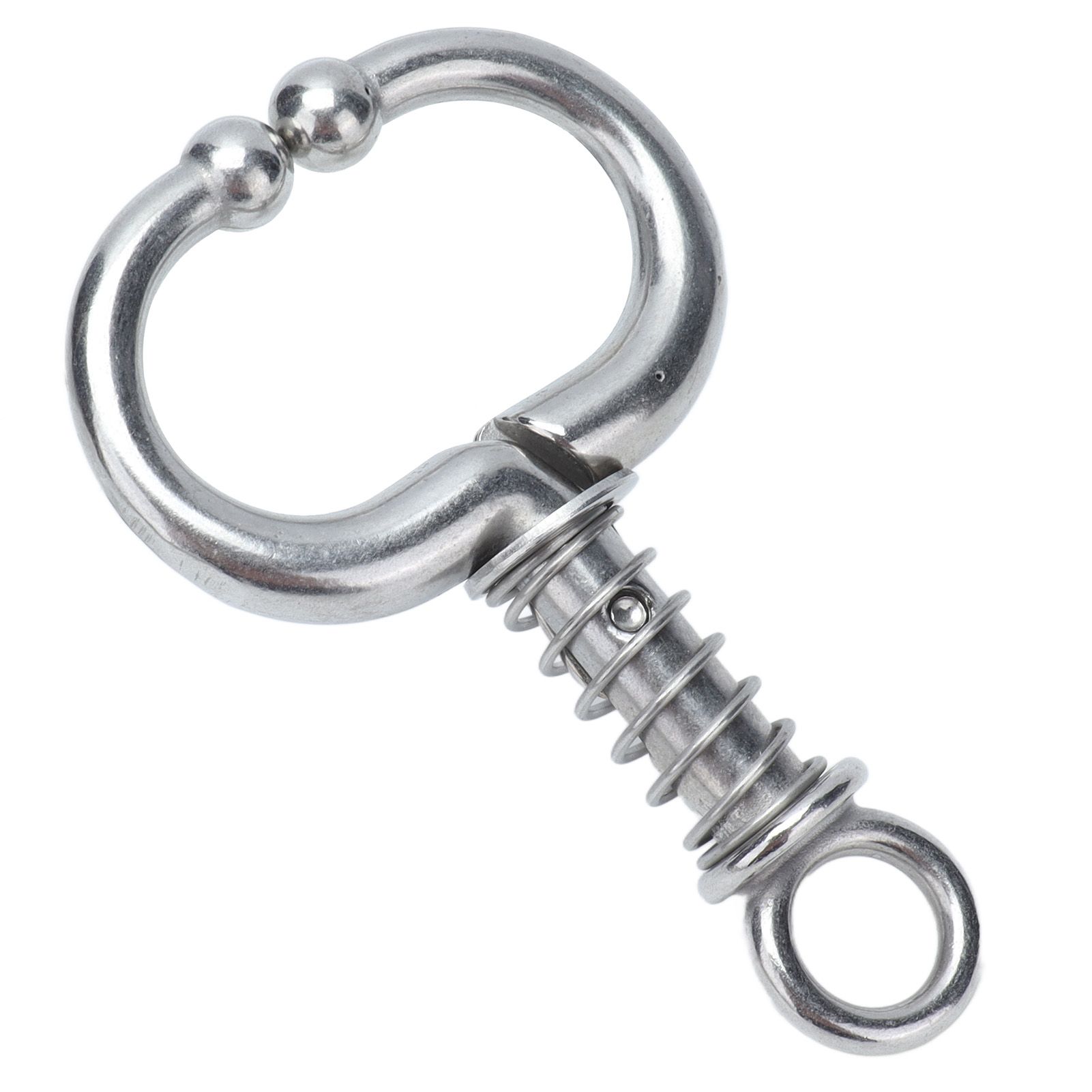 Cattle Nose Ring Stainless Steel Cattle Nose Clamp Bull Cow W Spring Nose Ring view 10