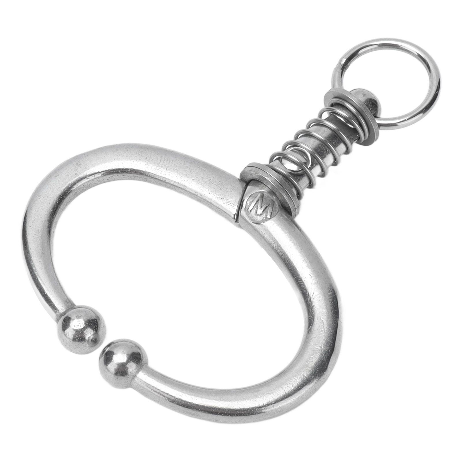 Cattle Nose Ring Stainless Steel Cattle Nose Clamp Bull Cow W Spring Nose Ring view 4