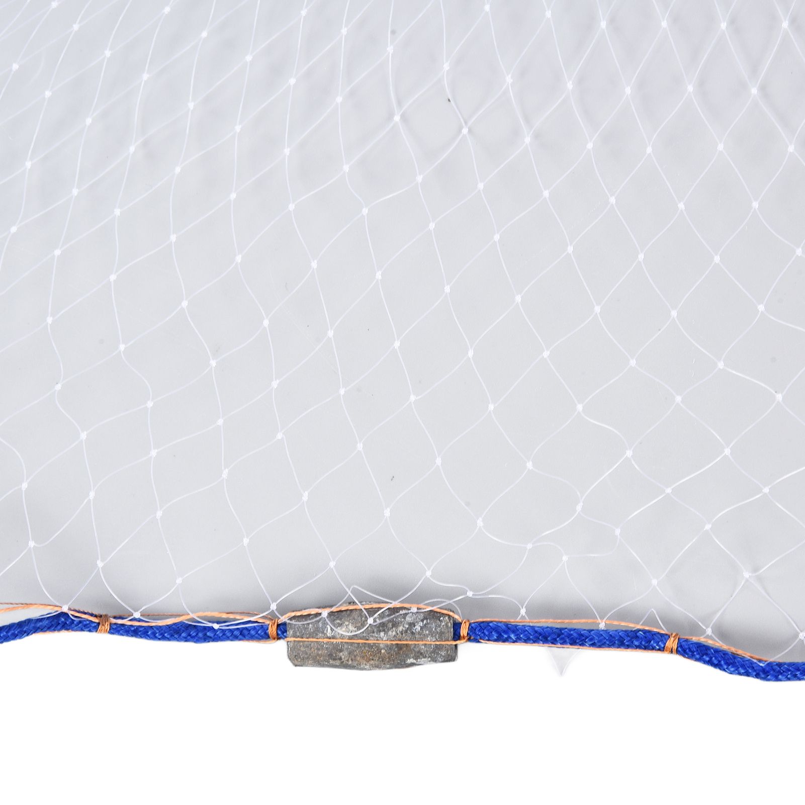 Bait Net American Style Aluminum Ring Monofilament Manual Lightweight Throw view 15