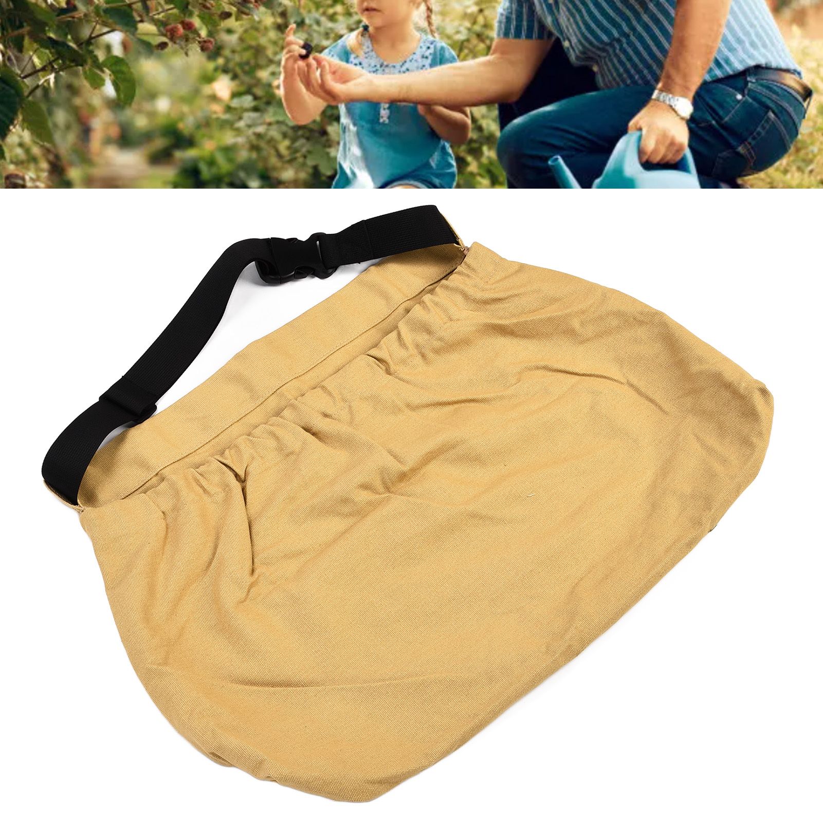 Orchard Picking Bag Waist Hanging Adjustable Oxford Cloth Harvesting Apron for view 11