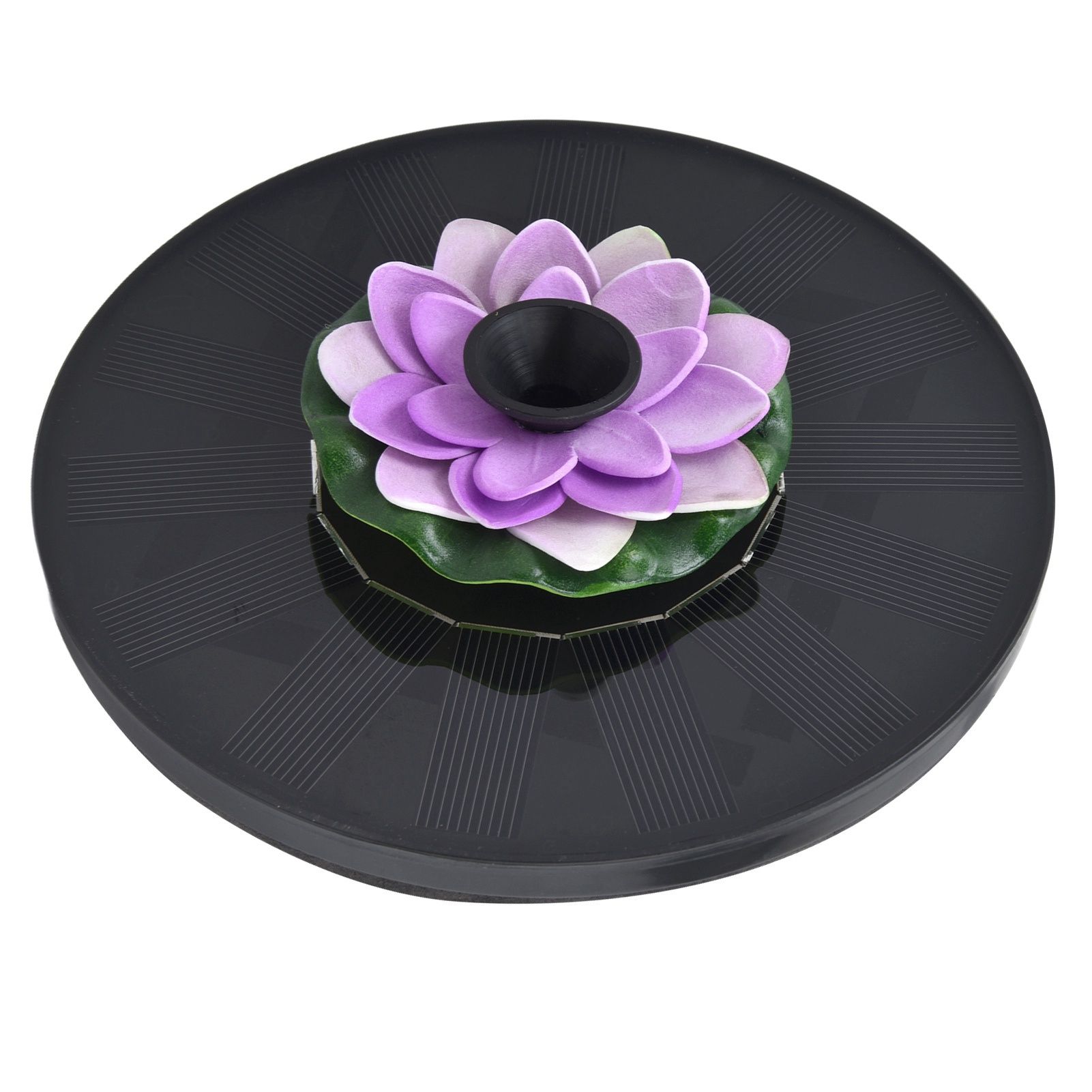 Lotus Solar Fountain Water Pump Floating Mini Solar Powered Water Fountain for view 9