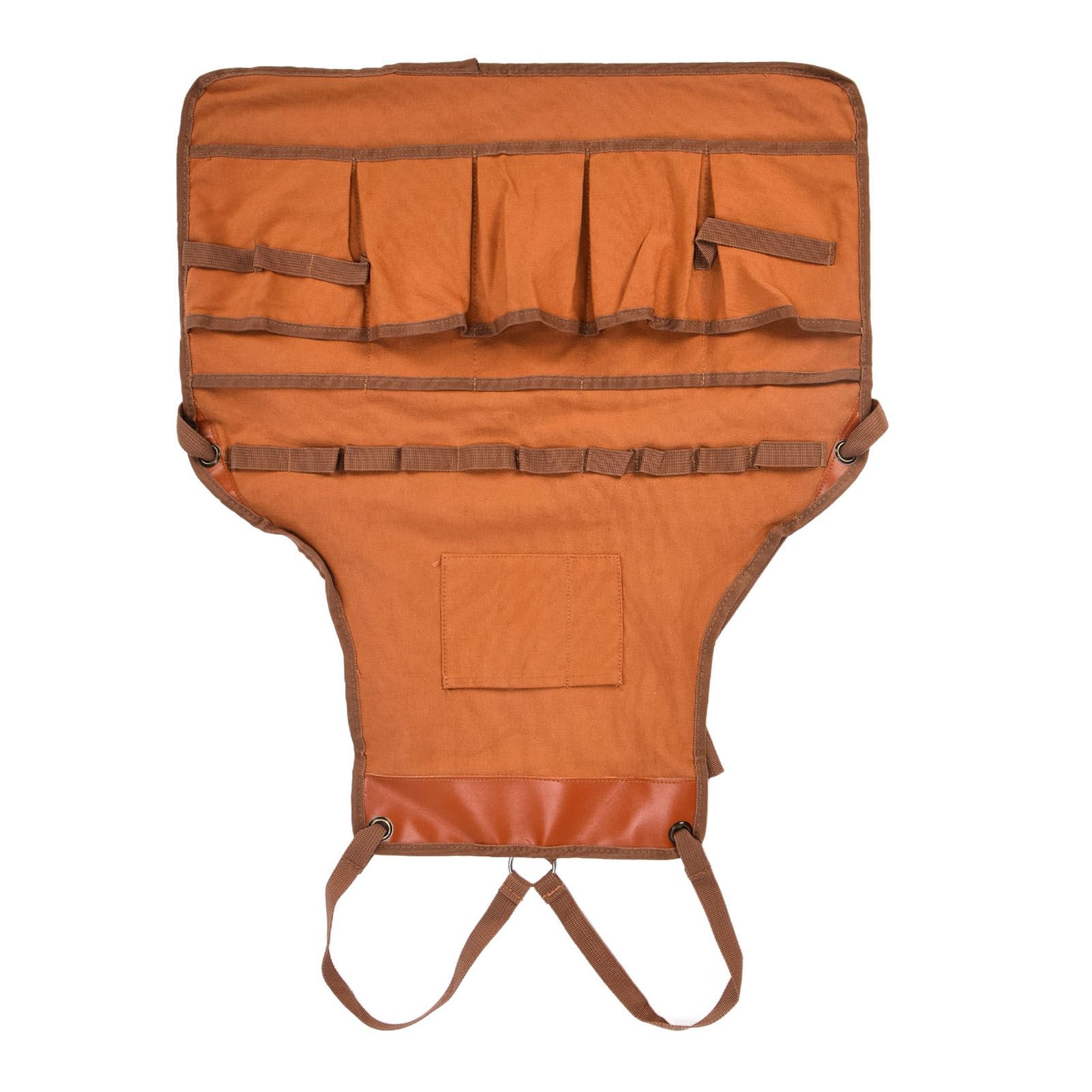 Outdoor Canvas Apron Multifunctional Woodworking Apron for Gardening Camping view 2