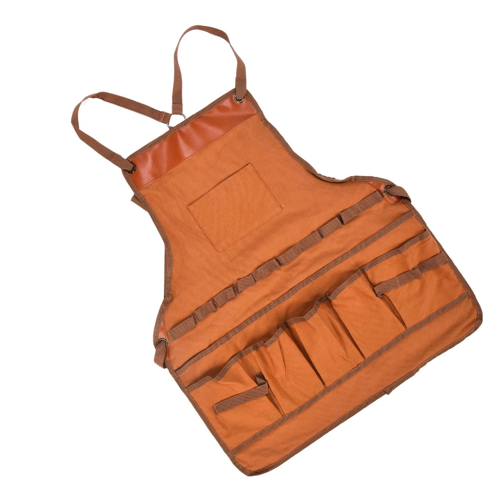 Outdoor Canvas Apron Multifunctional Woodworking Apron for Gardening Camping view 5