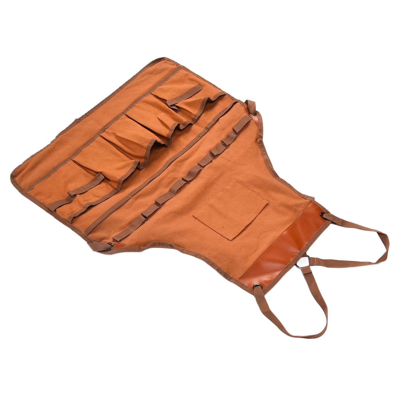 Outdoor Canvas Apron Multifunctional Woodworking Apron for Gardening Camping view 8