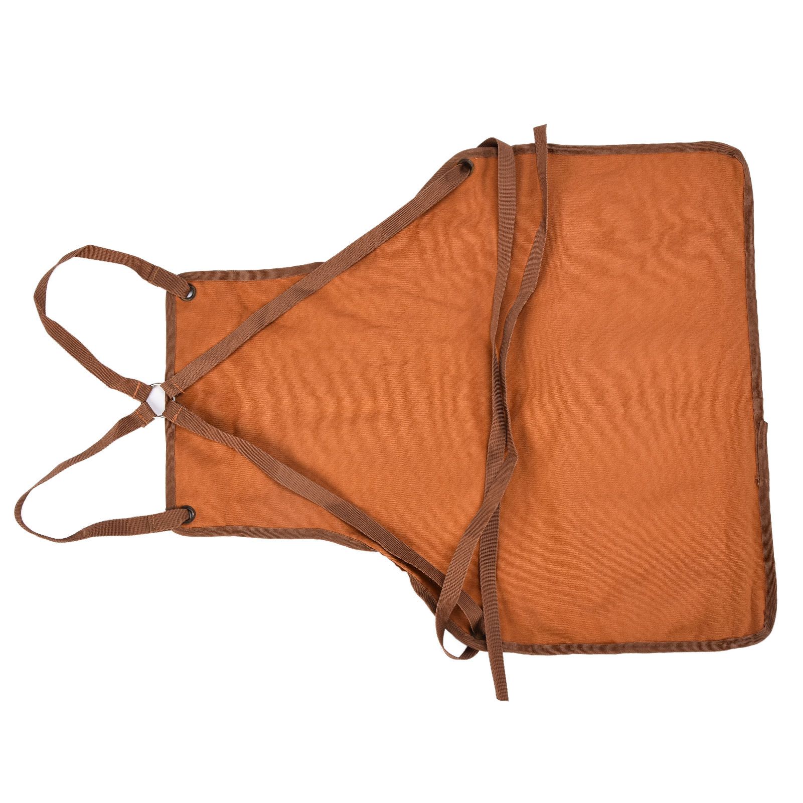 Outdoor Canvas Apron Multifunctional Woodworking Apron for Gardening Camping view 14