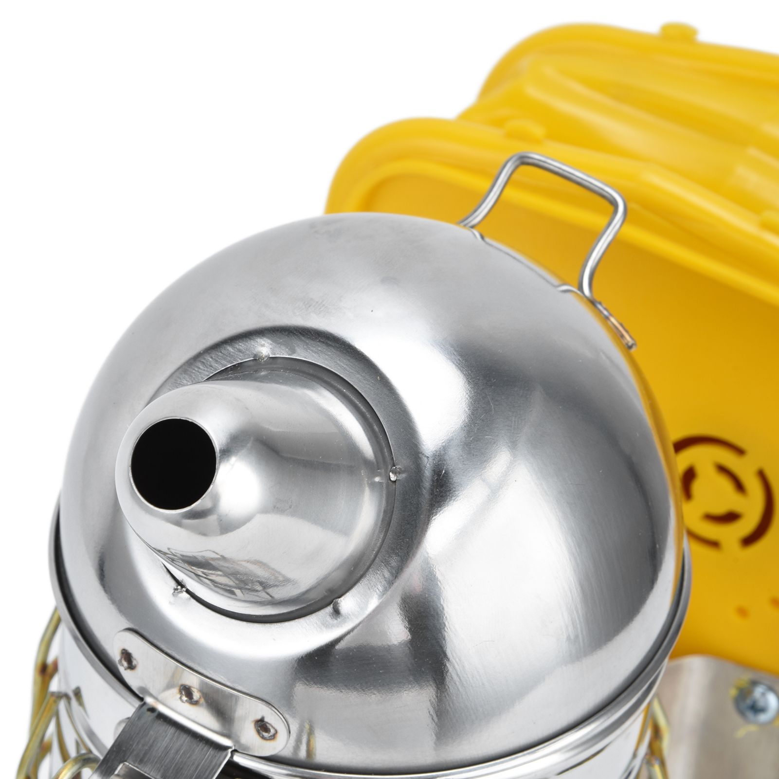 Pointed Beehive Smoker with Heat Protection Board Stainless Steel Bee Smoker view 13