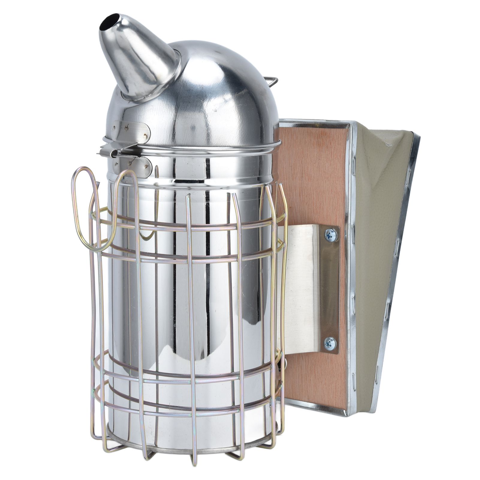 Pointed Beehive Smoker Stainless Steel Beekeeping Equipment Apiculture Tool