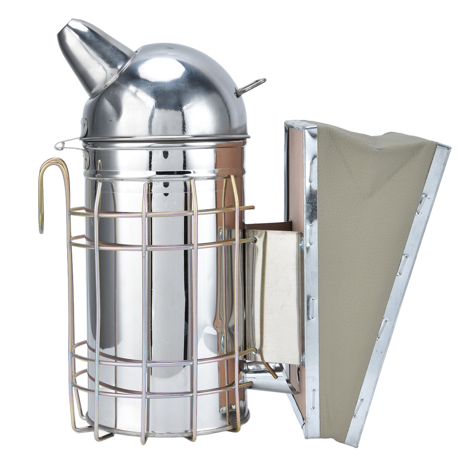 Pointed Beehive Smoker Stainless Steel Beekeeping Equipment Apiculture Tool view 2
