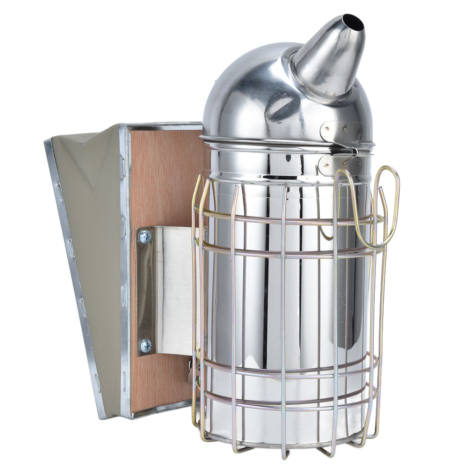 Pointed Beehive Smoker Stainless Steel Beekeeping Equipment Apiculture Tool view 3