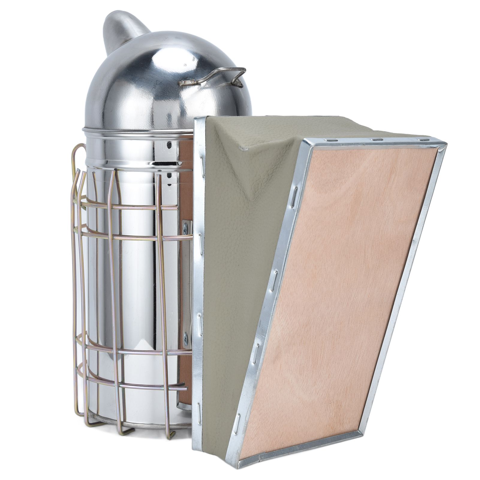 Pointed Beehive Smoker Stainless Steel Beekeeping Equipment Apiculture Tool view 5