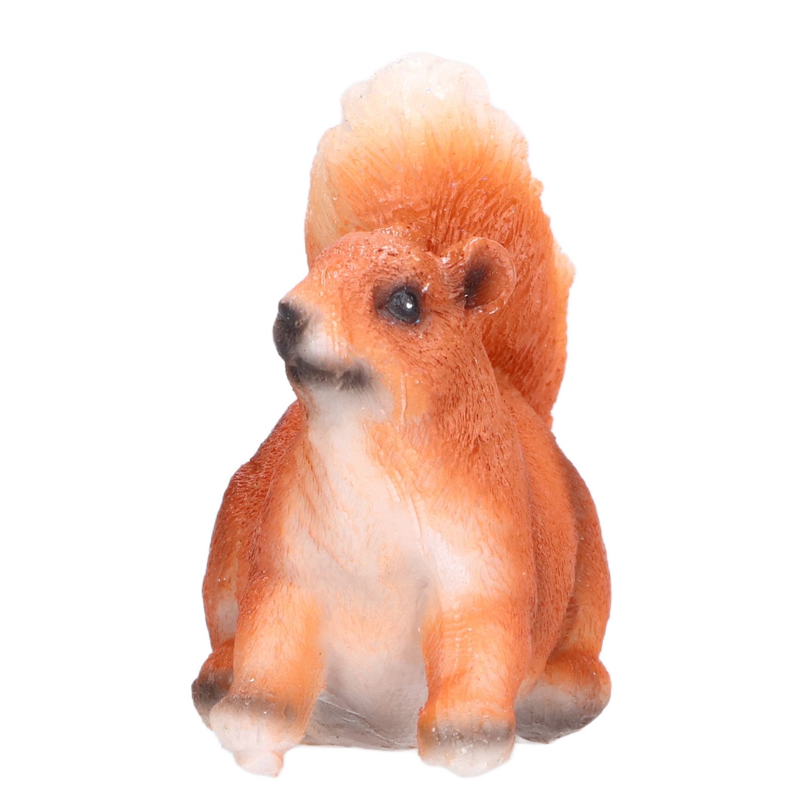 1 Pair Squirrel Resin Figurines Miniature Squirrel Animals Statue Sculpture view 13
