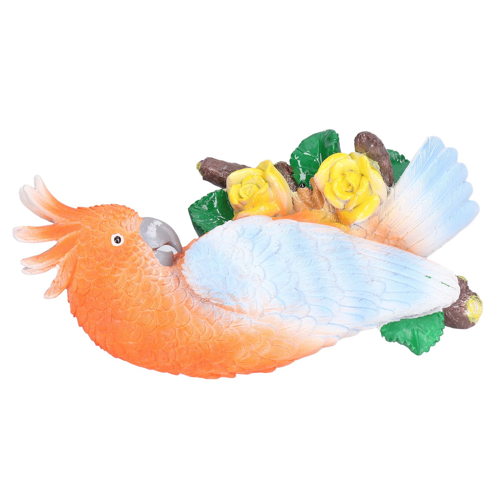 Cockatoo Ornaments Resin Cockatoo Sculptures Decoration for Landscape Home view 5