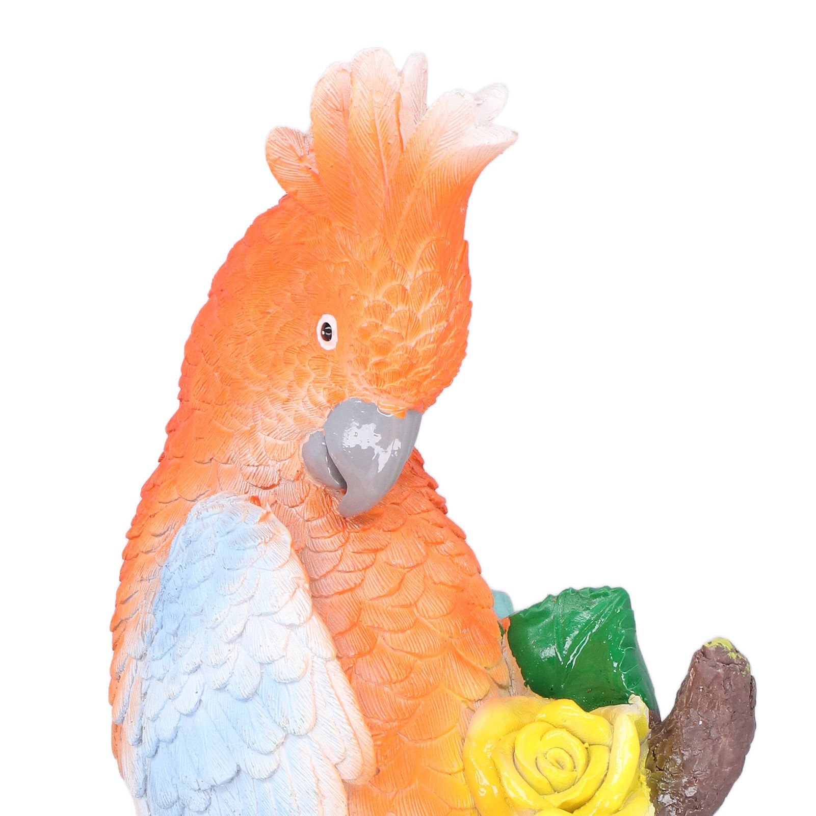 Cockatoo Ornaments Resin Cockatoo Sculptures Decoration for Landscape Home view 13