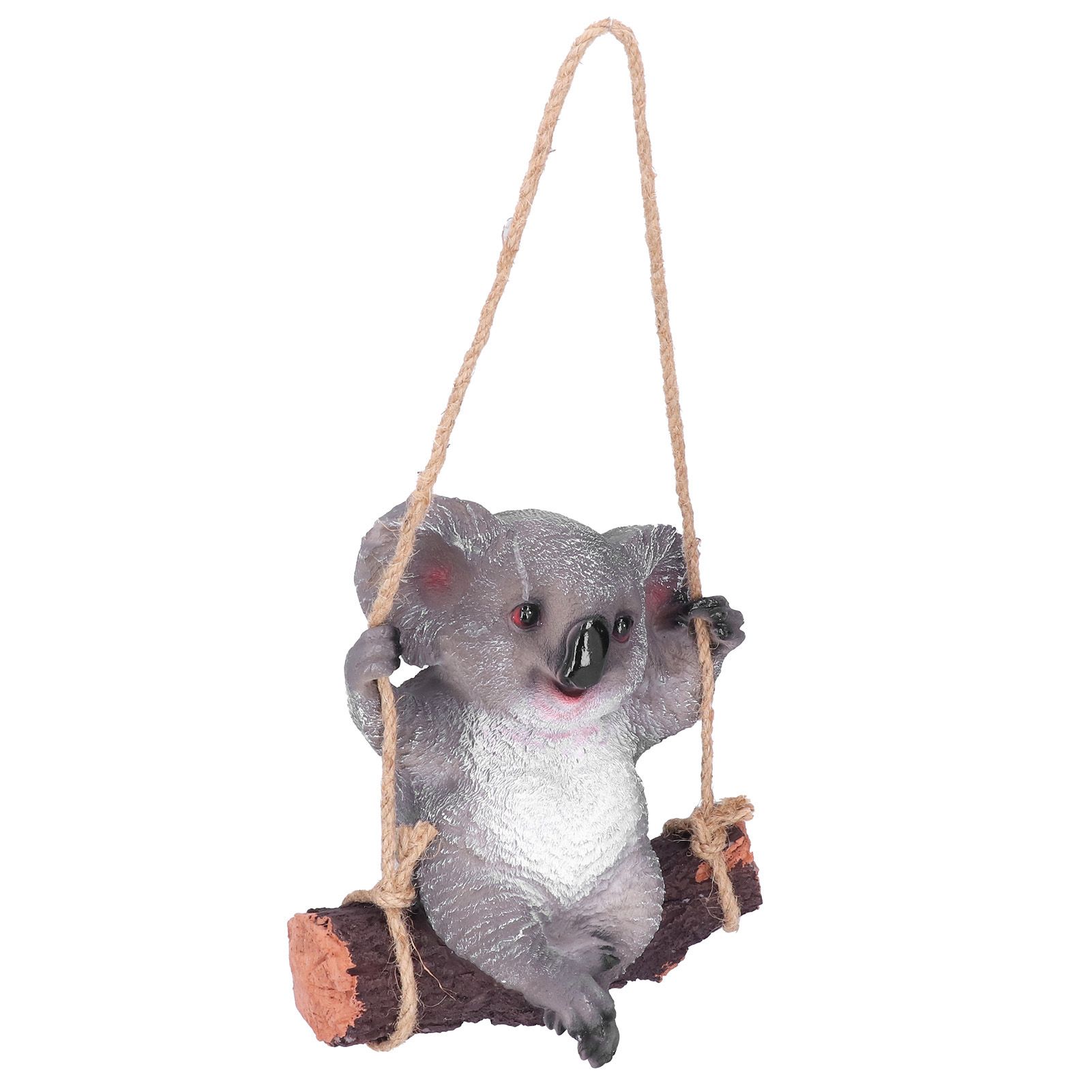 Resin Swinging Koala Animal Model Figurine Statue Sculpture Hanging Ornament view 4