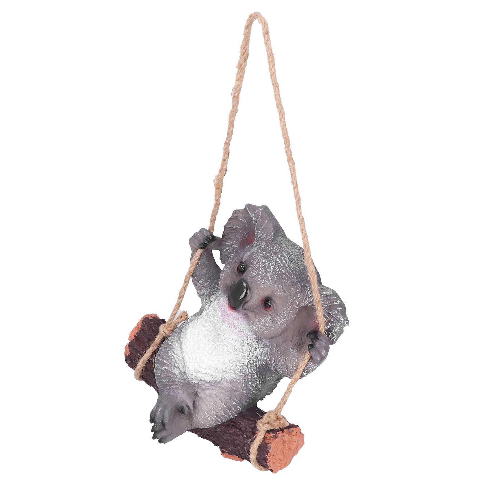 Resin Swinging Koala Animal Model Figurine Statue Sculpture Hanging Ornament view 5