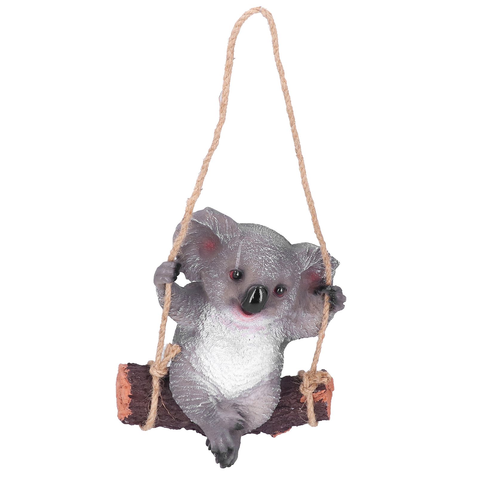 Resin Swinging Koala Animal Model Figurine Statue Sculpture Hanging Ornament view 6