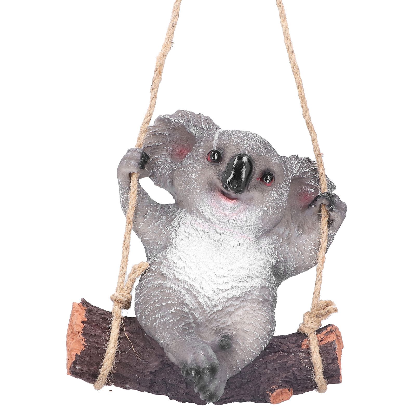 Resin Swinging Koala Animal Model Figurine Statue Sculpture Hanging Ornament view 8