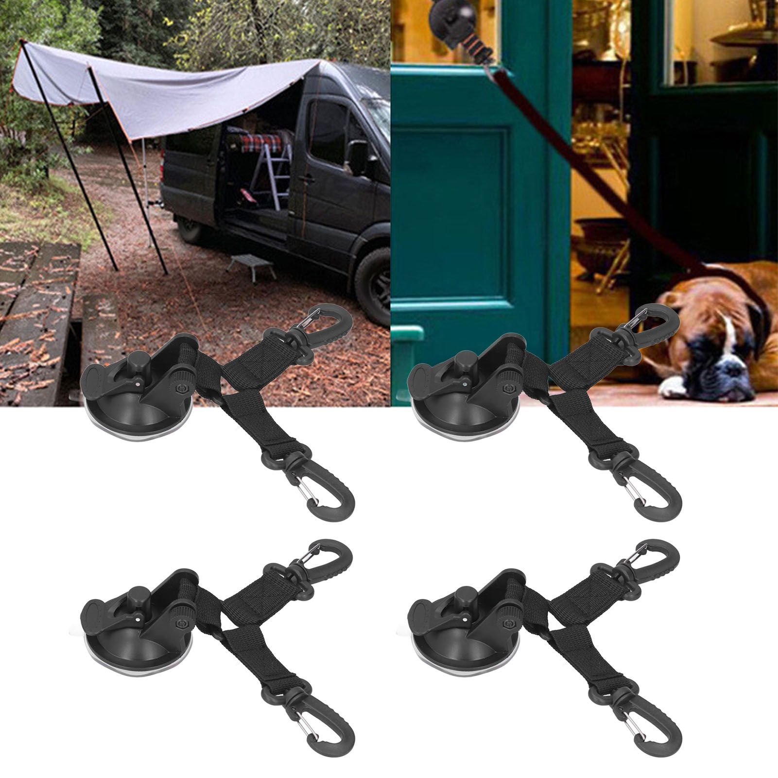 4PCS Suction Cup Anchor Multipurpose Heavy Duty Camping Tent Suction Cup view 11