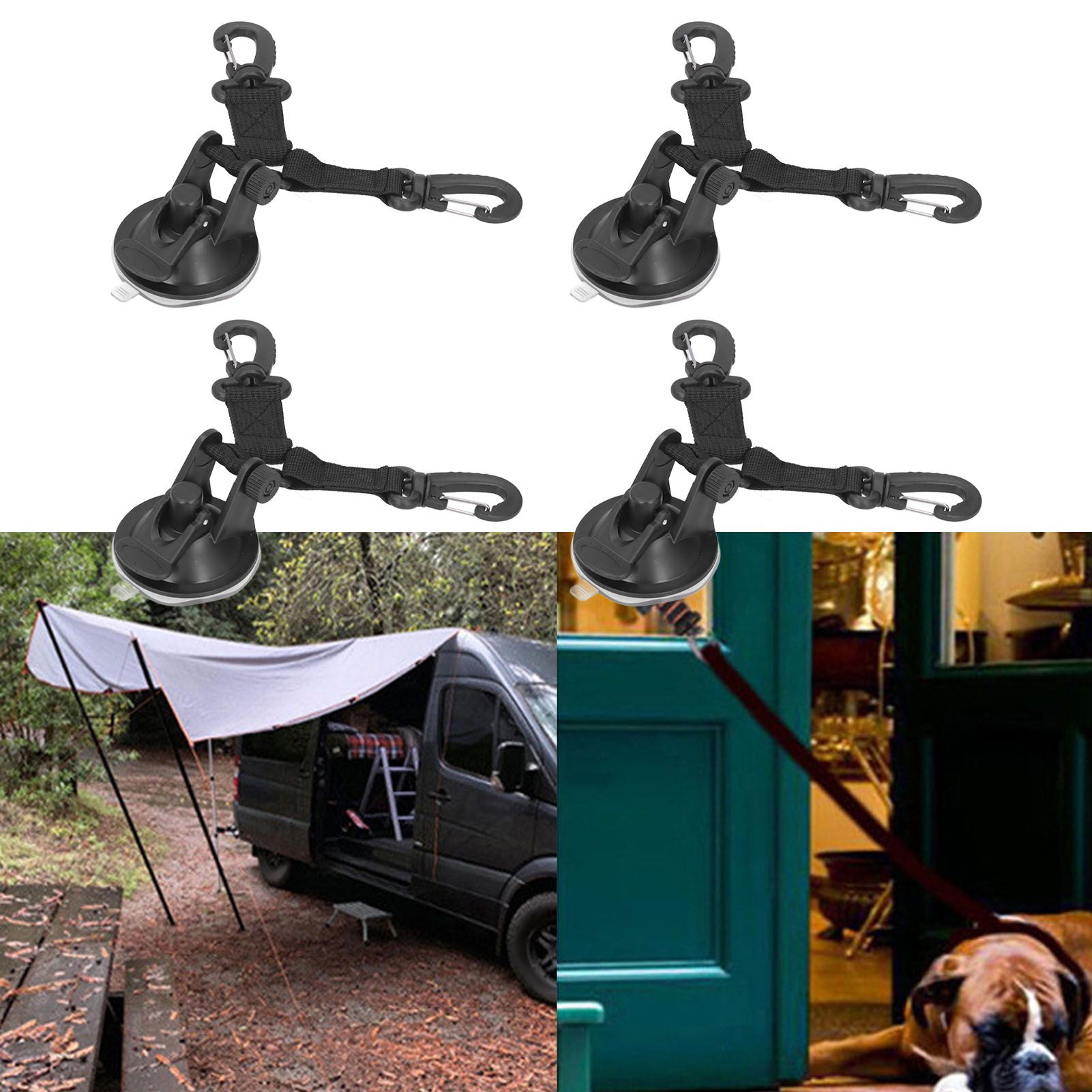 4PCS Suction Cup Anchor Multipurpose Heavy Duty Camping Tent Suction Cup view 12