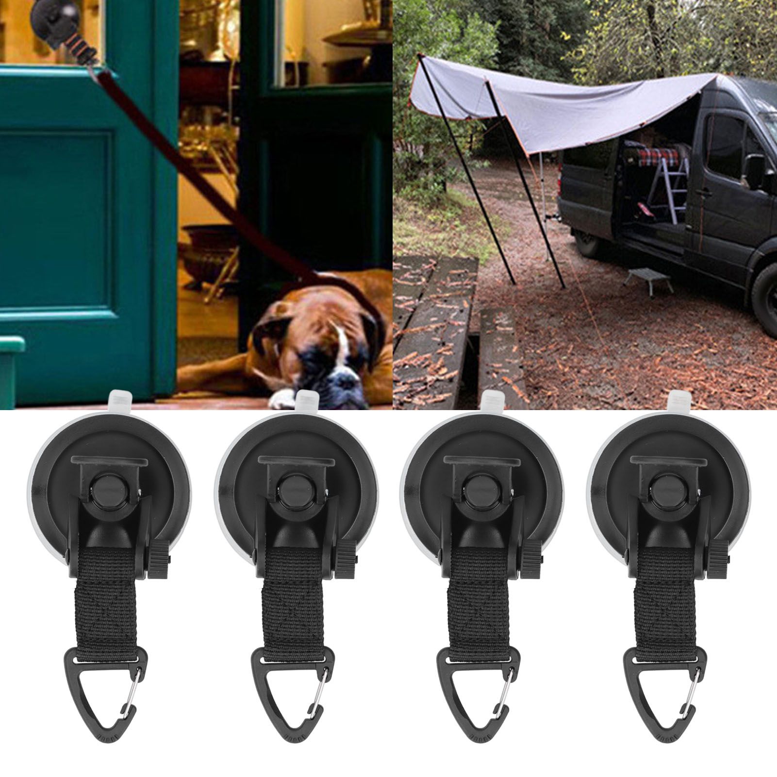 4Pcs Suction Cup Anchor Heavy Duty for Hanging Car Side Awning Camping Tarp view 11