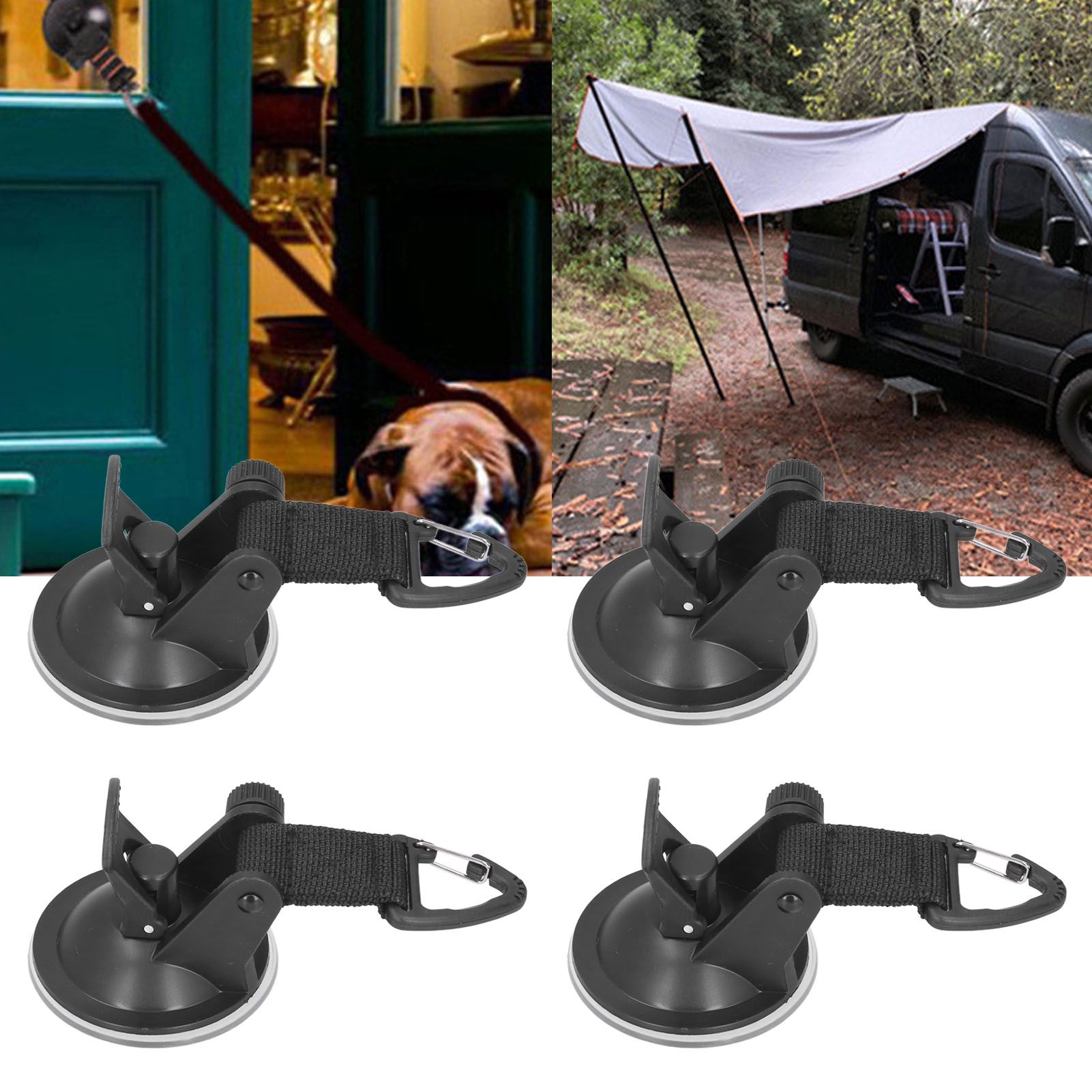 4Pcs Suction Cup Anchor Heavy Duty for Hanging Car Side Awning Camping Tarp view 12