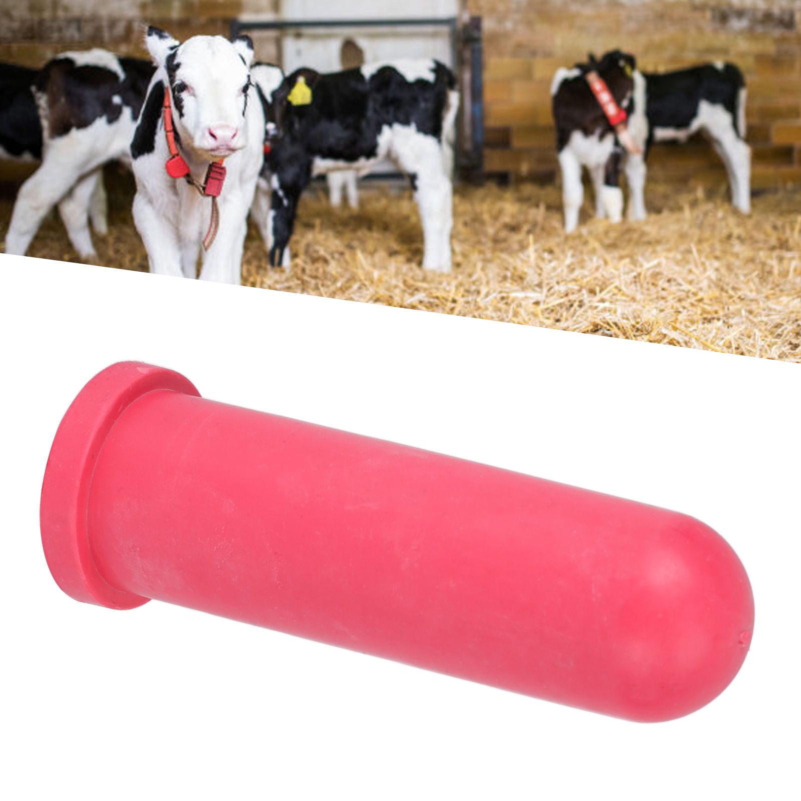 1Set Livestock Pacifier Milk Feed Bucket Pacifier Milk Drink Nipple with Valve view 11