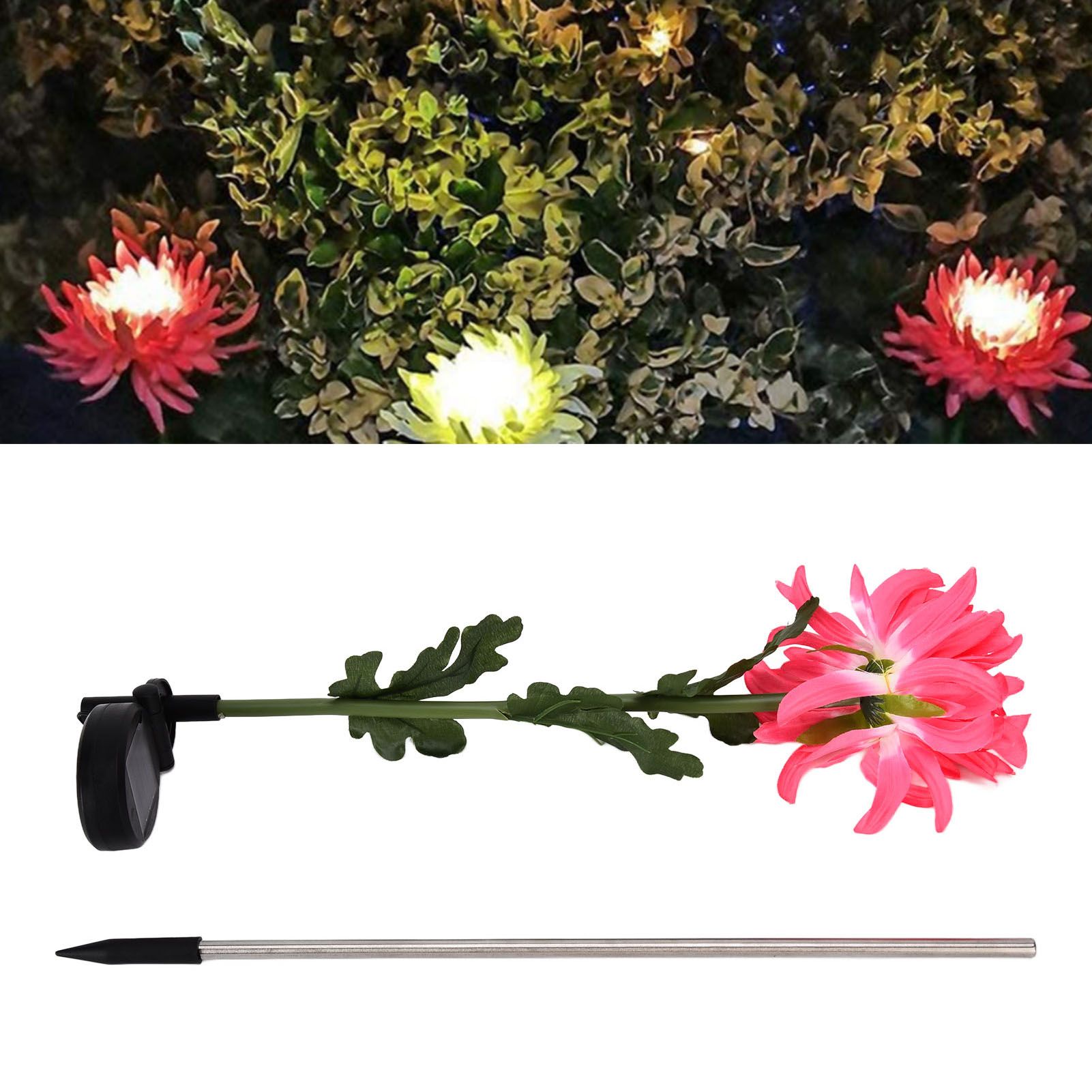 Solar Garden Decorations Automatic Charging Waterproof Durable LED Solar view 11