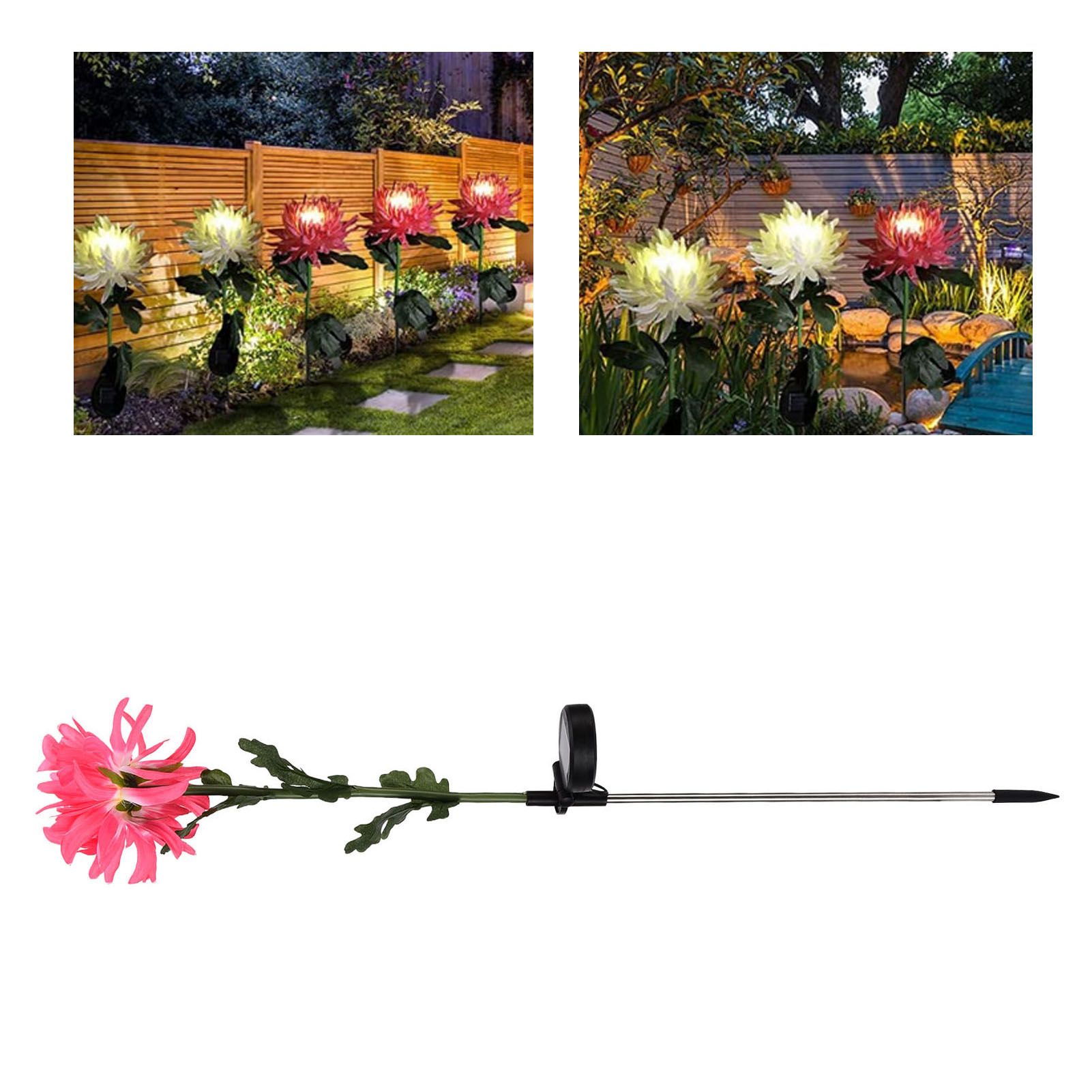 Solar Garden Decorations Automatic Charging Waterproof Durable LED Solar view 12