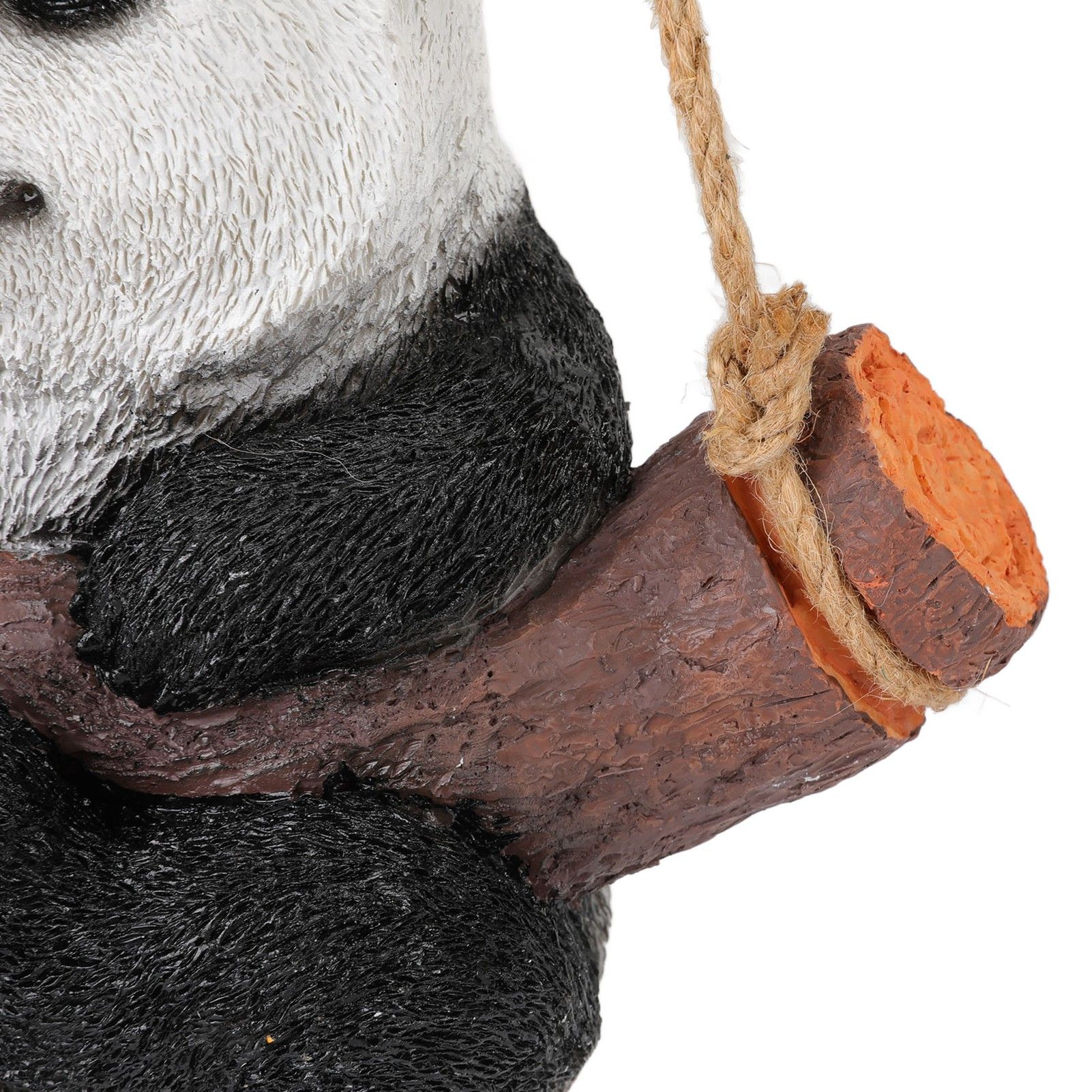 Panda Swing Statue Resin Animal Garden Outdoor Statue for Patio Yard Lawn Home view 14