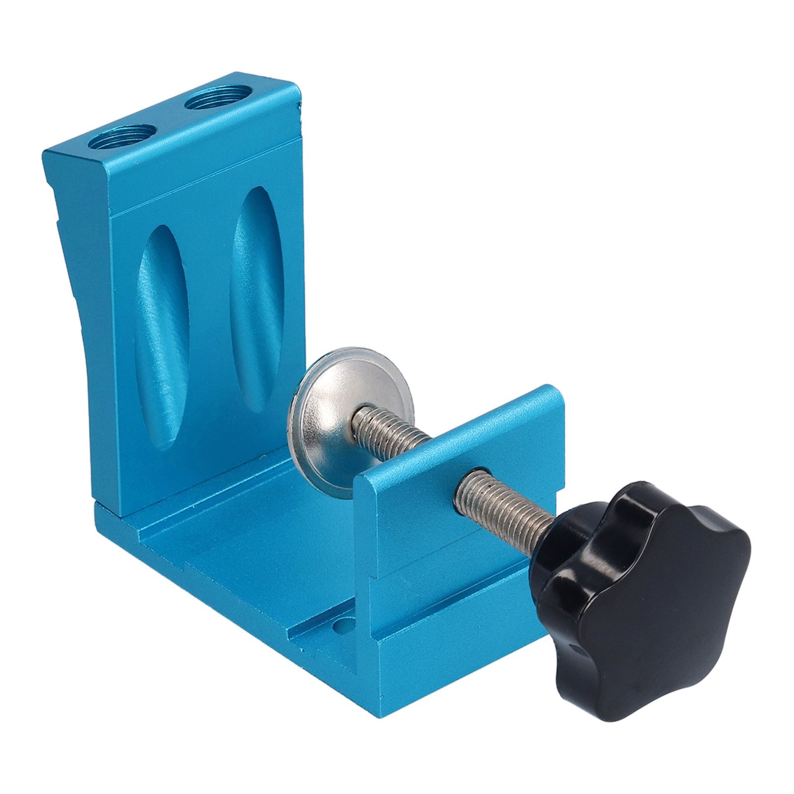 15° Oblique Hole Locator Positioner Set Aluminum Alloy Pocket Hole Jig Kit view 4