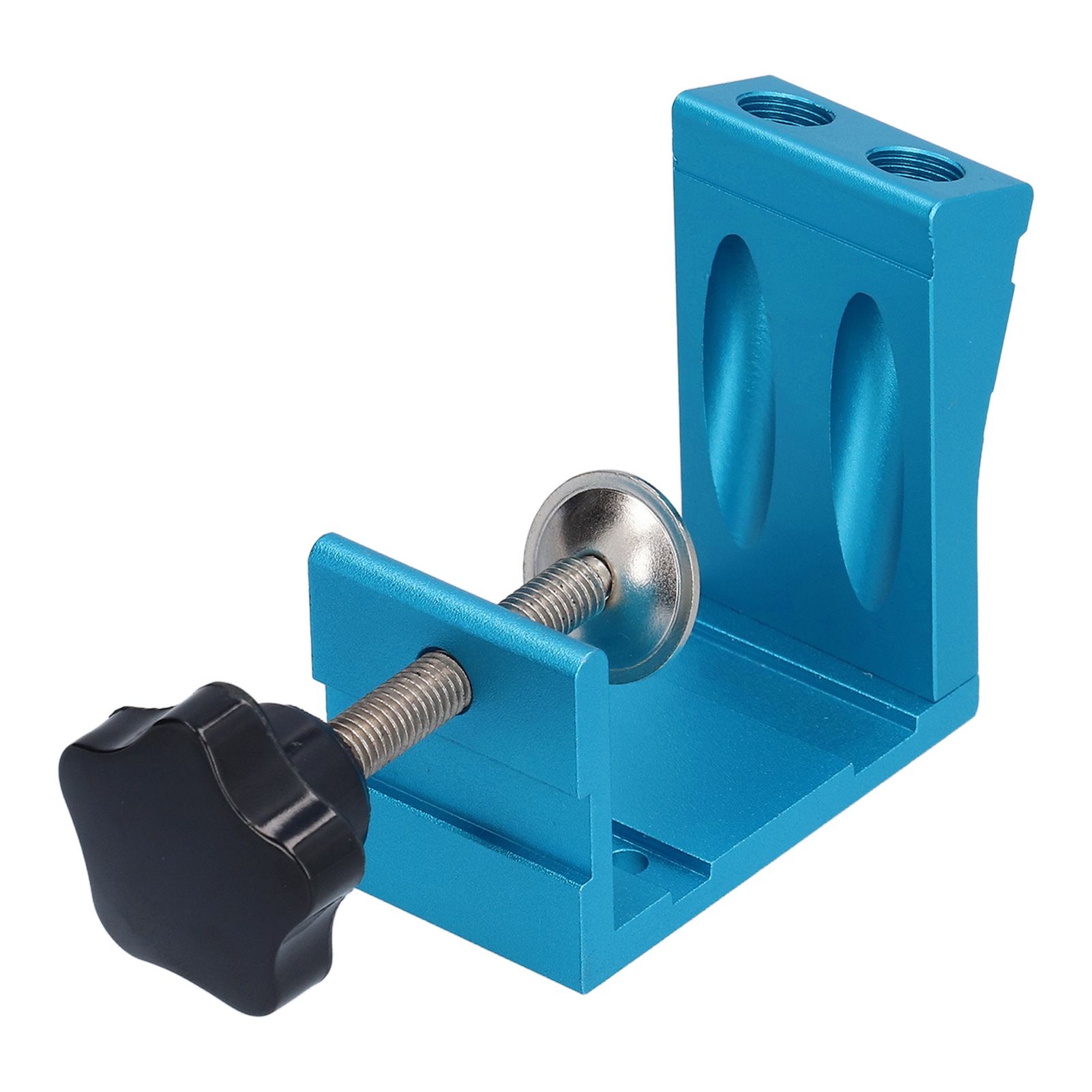 15° Oblique Hole Locator Positioner Set Aluminum Alloy Pocket Hole Jig Kit view 5