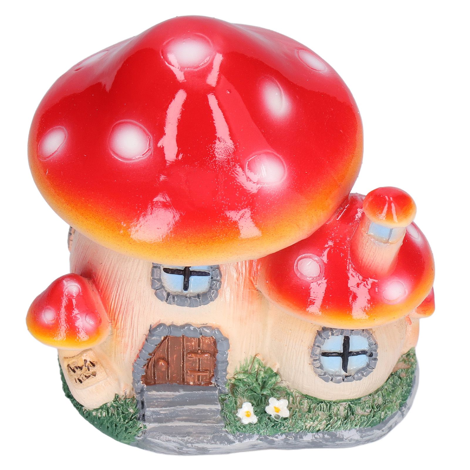 Small Mushroom House Decoration Moss Micro Landscape Decorations Bonsai view 3