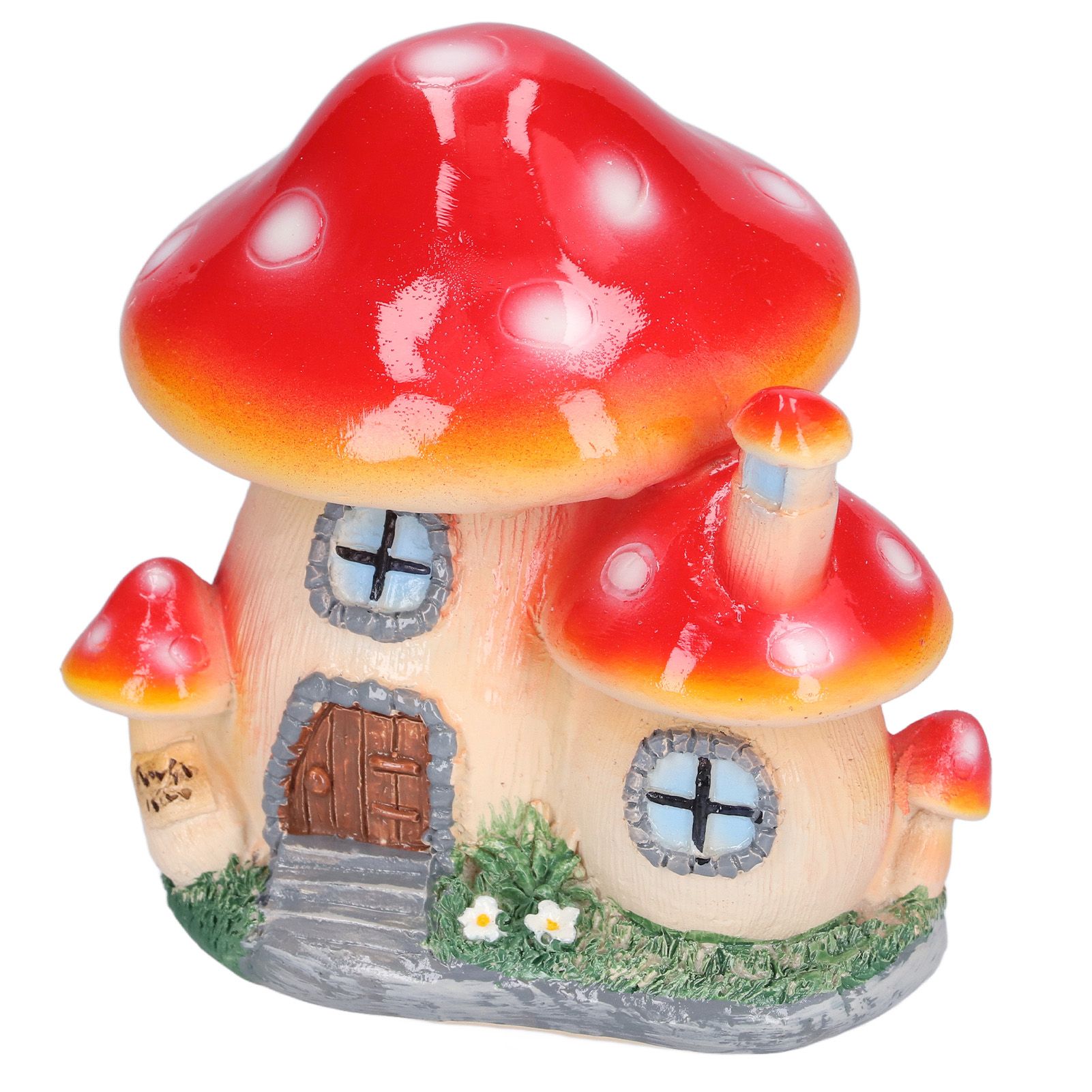 Small Mushroom House Decoration Moss Micro Landscape Decorations Bonsai view 5
