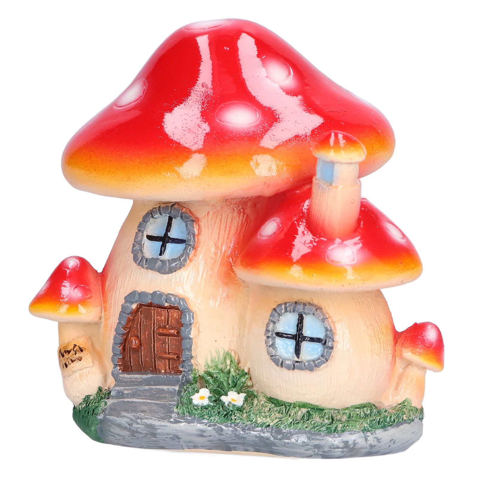 Small Mushroom House Decoration Moss Micro Landscape Decorations Bonsai view 6