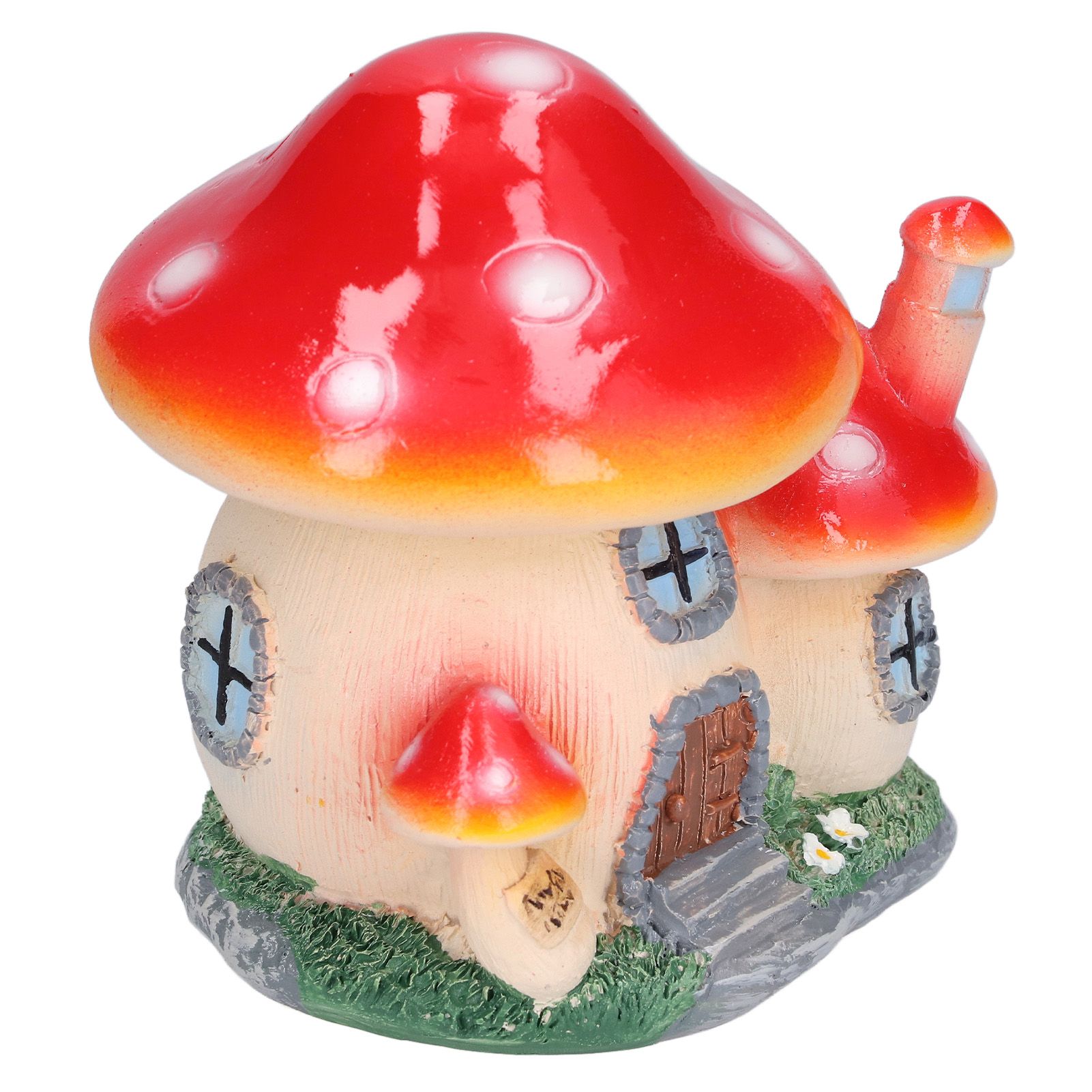 Small Mushroom House Decoration Moss Micro Landscape Decorations Bonsai view 7