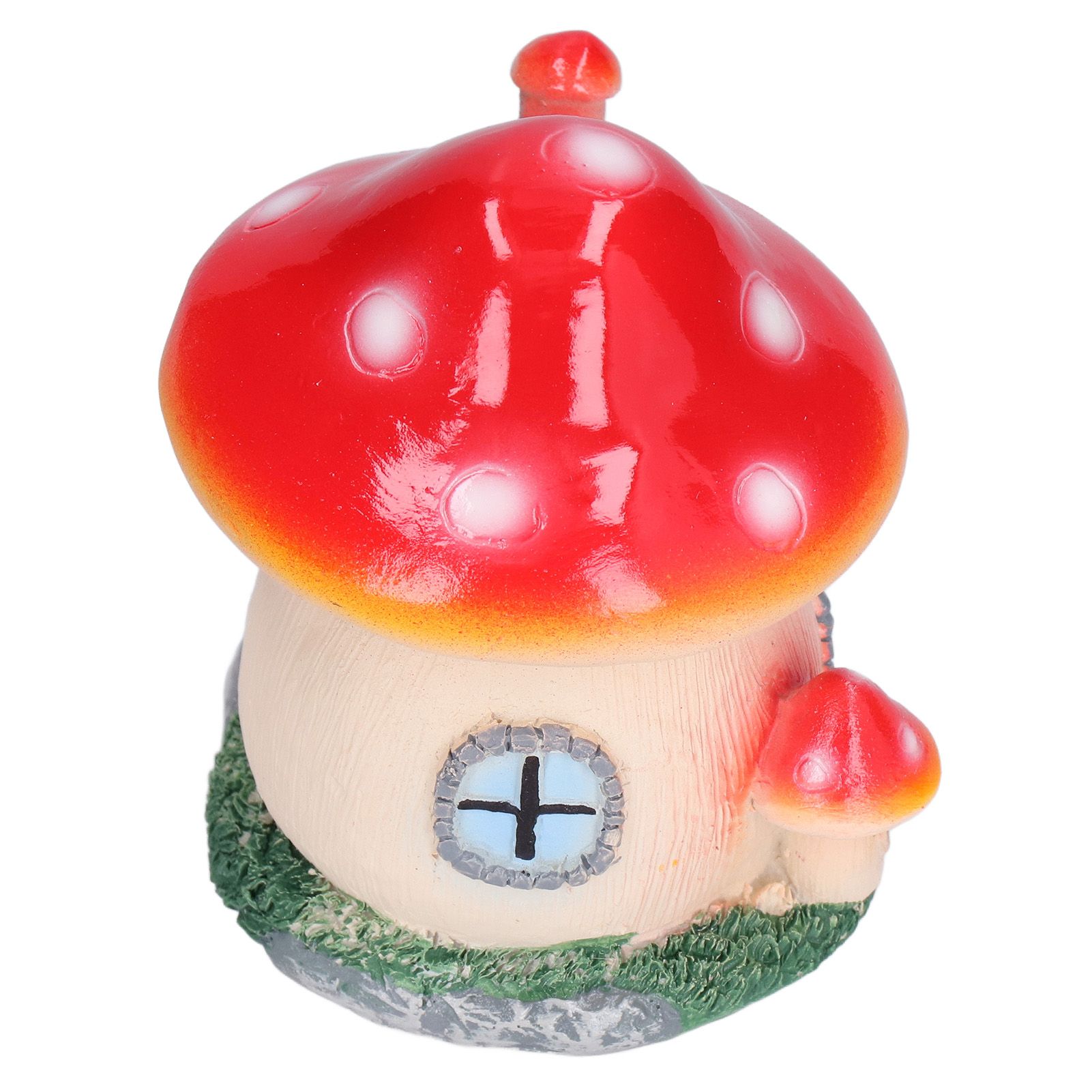Small Mushroom House Decoration Moss Micro Landscape Decorations Bonsai view 10